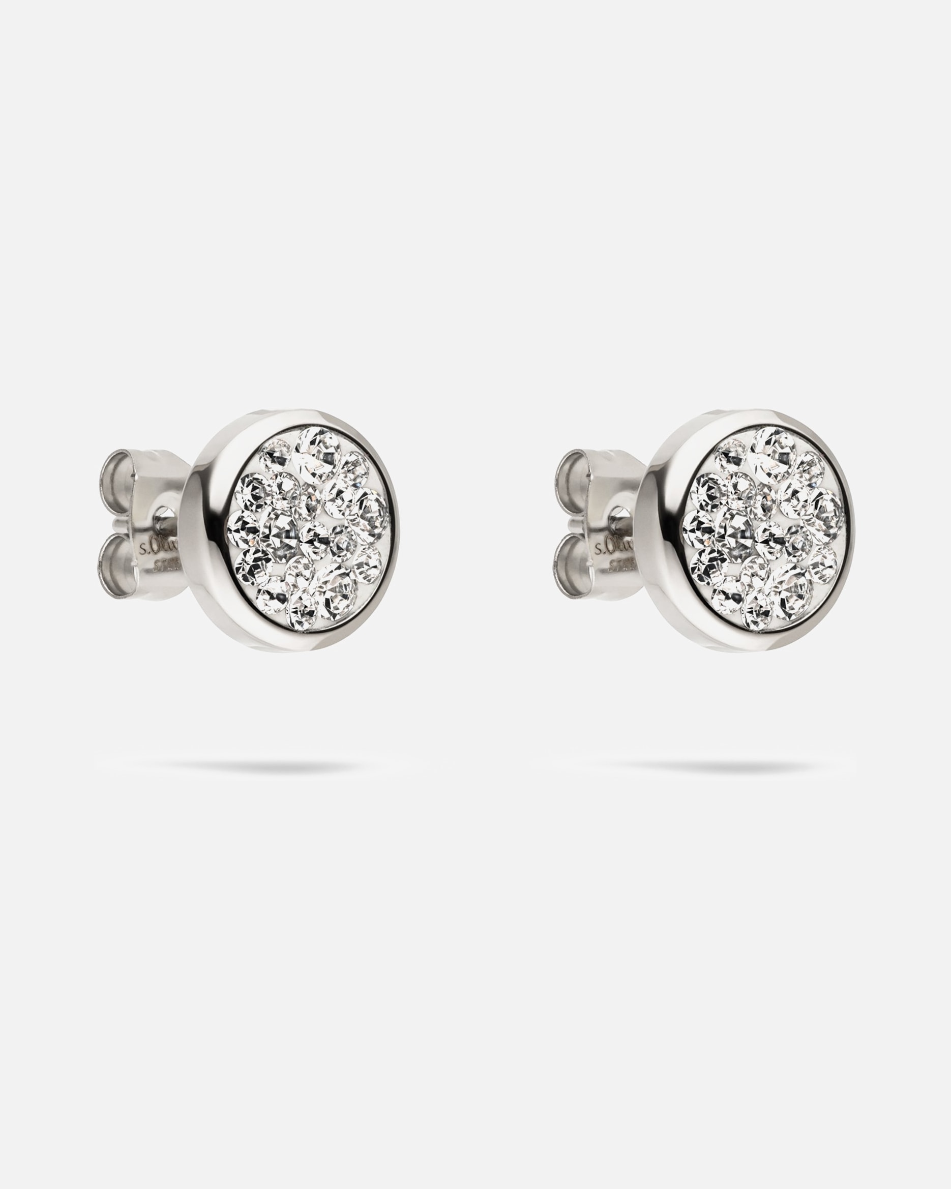 Ohrringe für Weiblich s.Oliver Ohrstecker 925er Silber silber