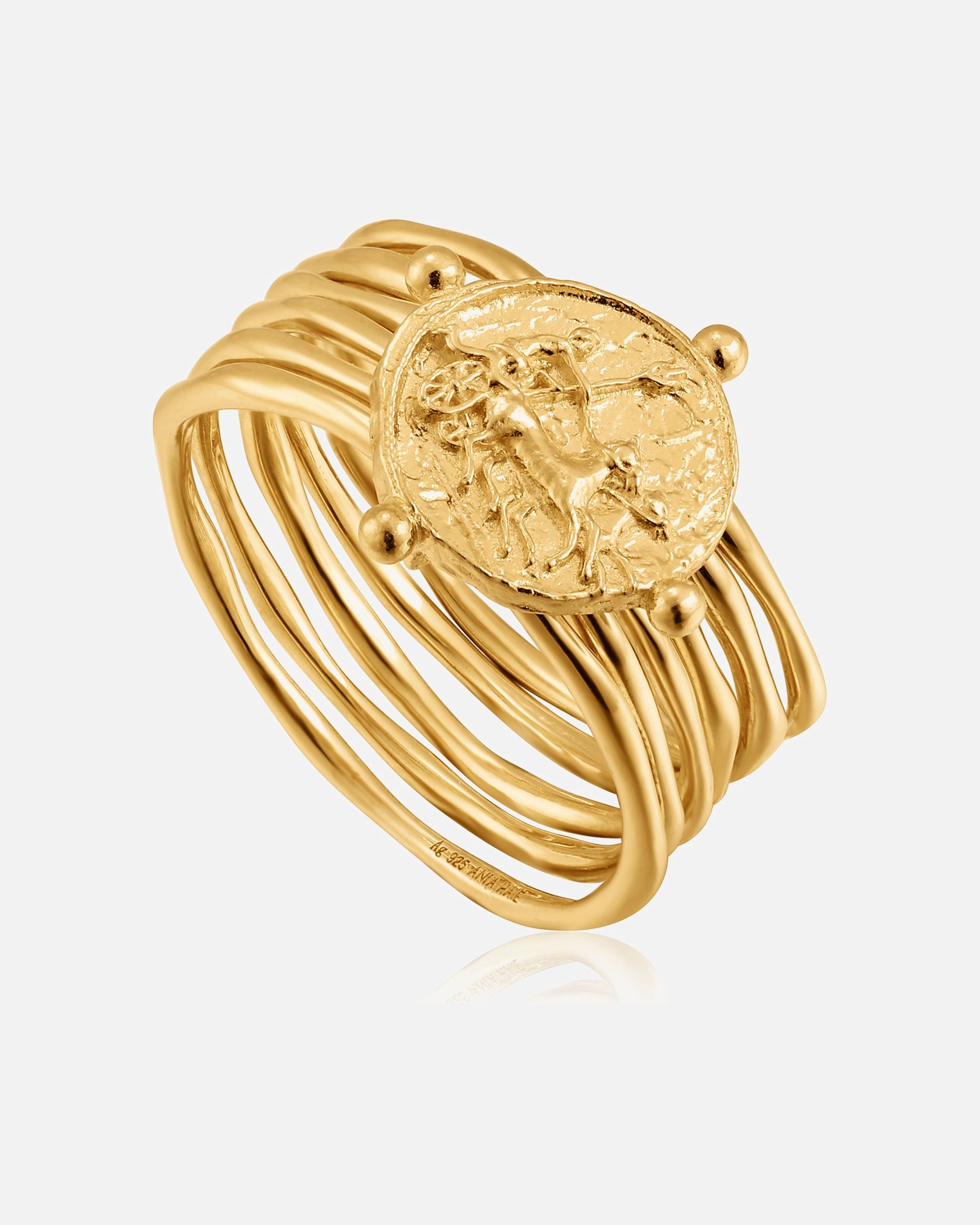 Ring für Weiblich Ania Haie Damenring 925er Silber 50