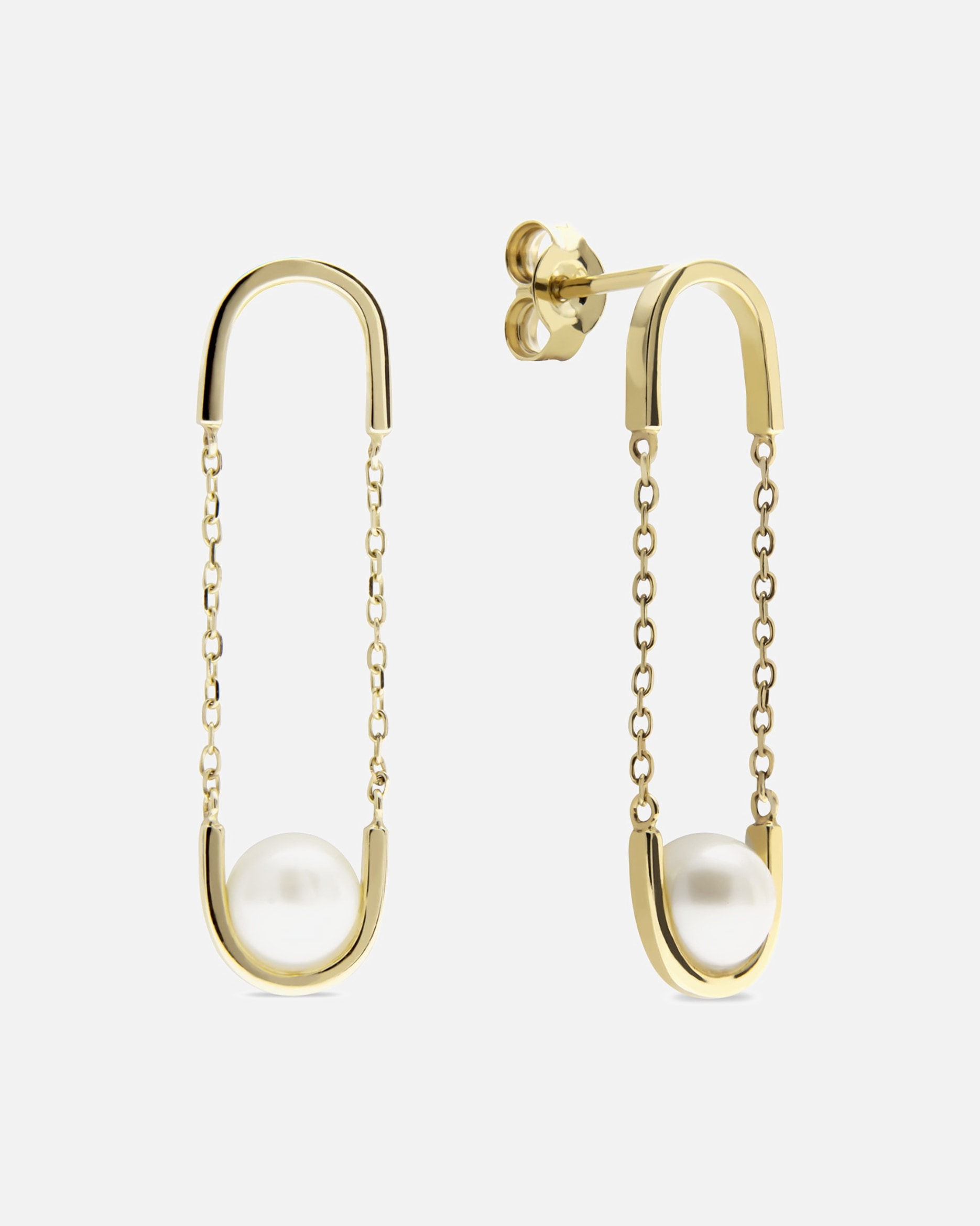 Ohrringe für Weiblich YAMŌKO Ohrstecker 585er Gelbgold One Size