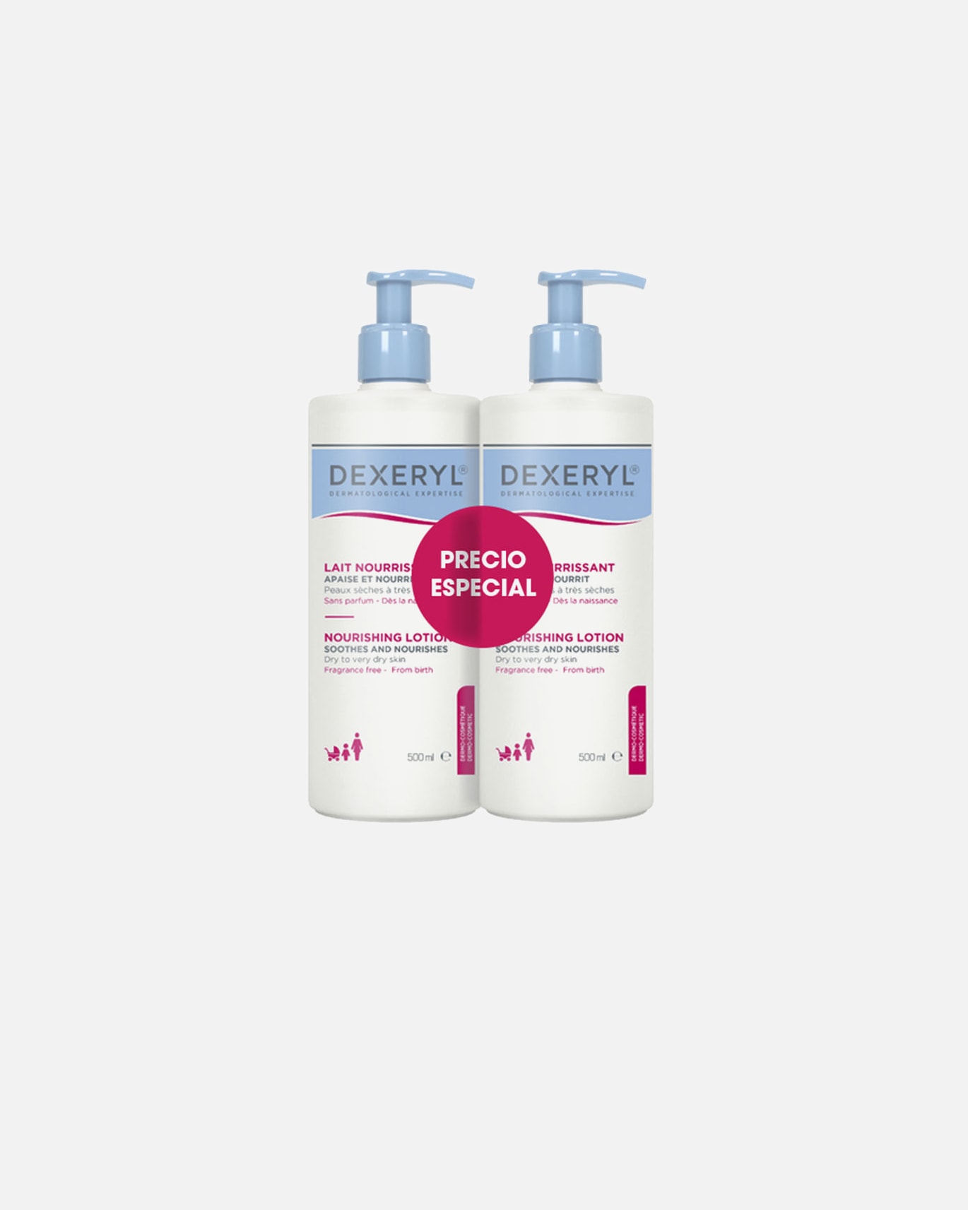 Körpercreme für Unisex DEXERYL NÄHRENDE LOTION-Packung 1 Stück