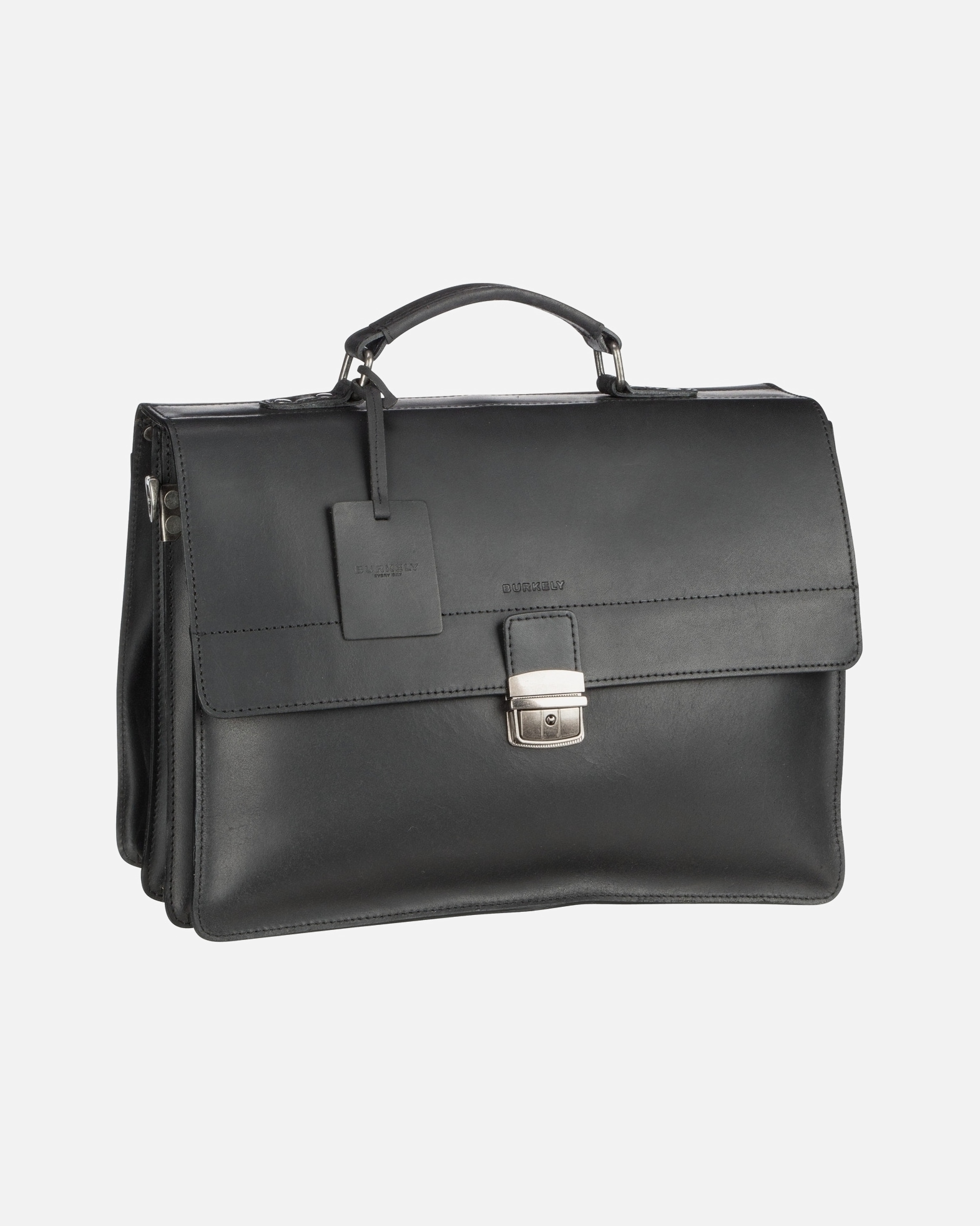 Laptoptasche für Männlich Burkely Aktentasche Vintage Dean Black