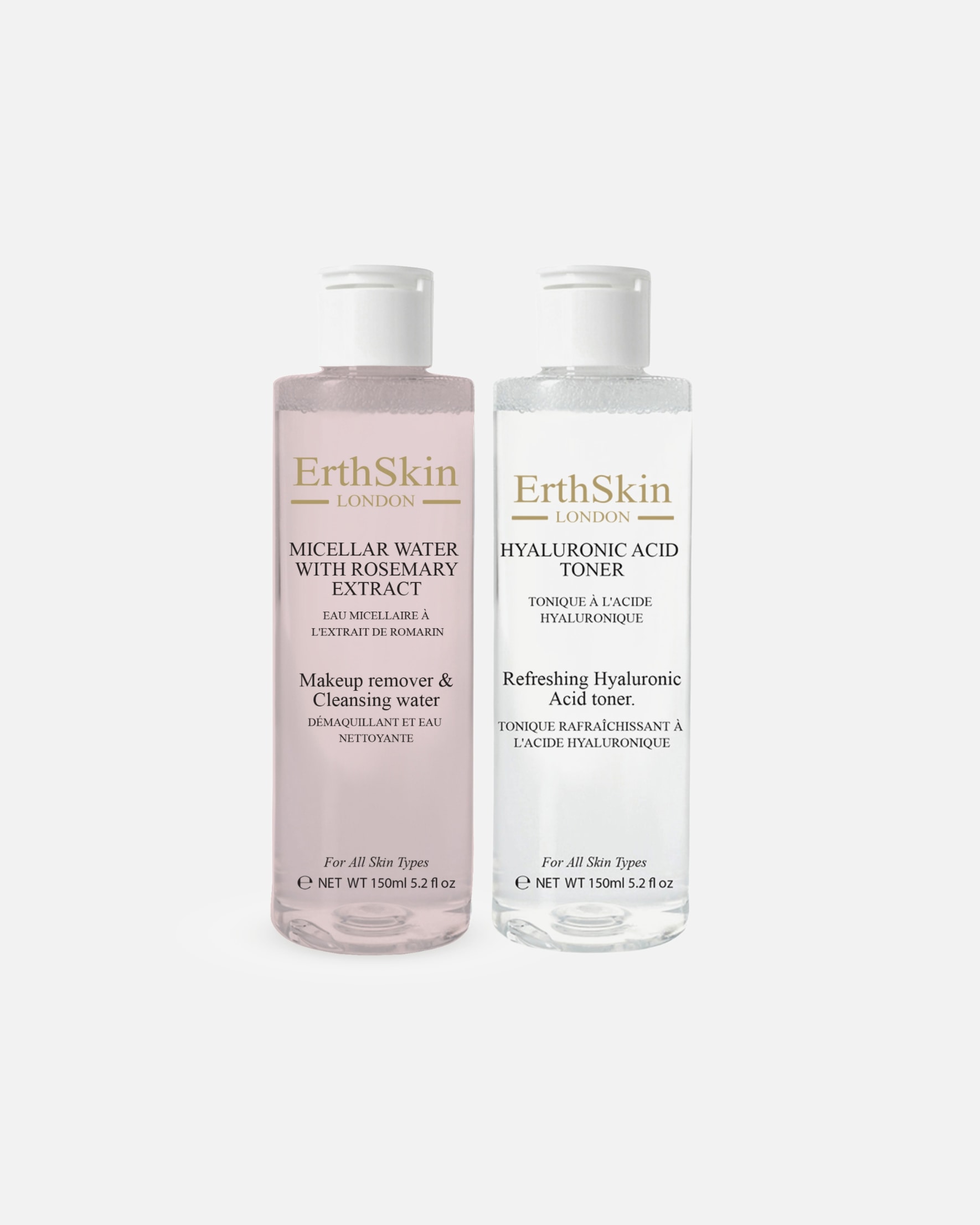 Gesichtspflegeset für Weiblich ErthSkin London Hydra Tone & Cleanse Set 1 Stück