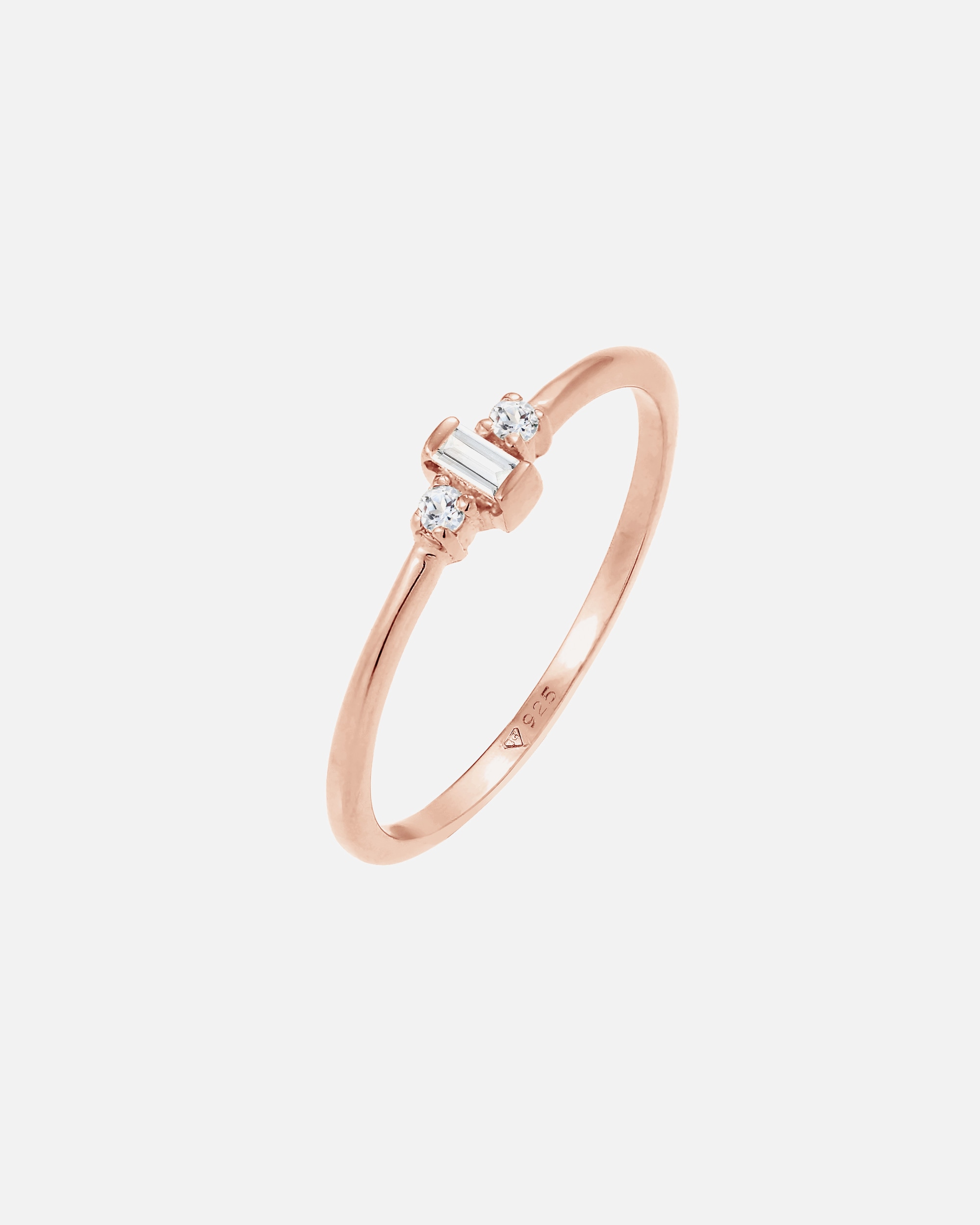 Ring für Weiblich Elli PREMIUM Topas Edelsteine Verlobung 925 Sterling Silber 52
