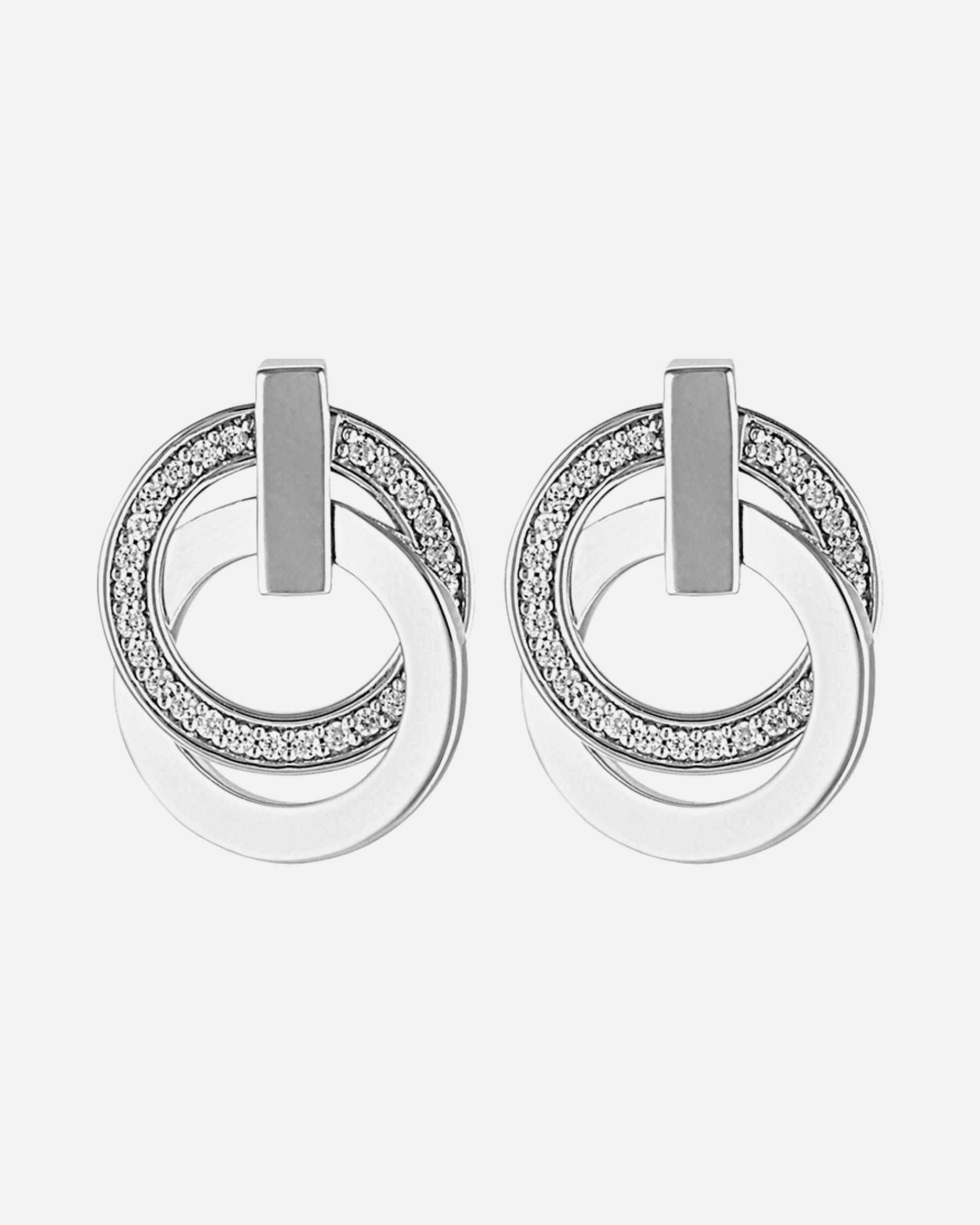 Ohrringe für Weiblich Jette Ohrstecker 925er Silber rhodiniert 1 Stück