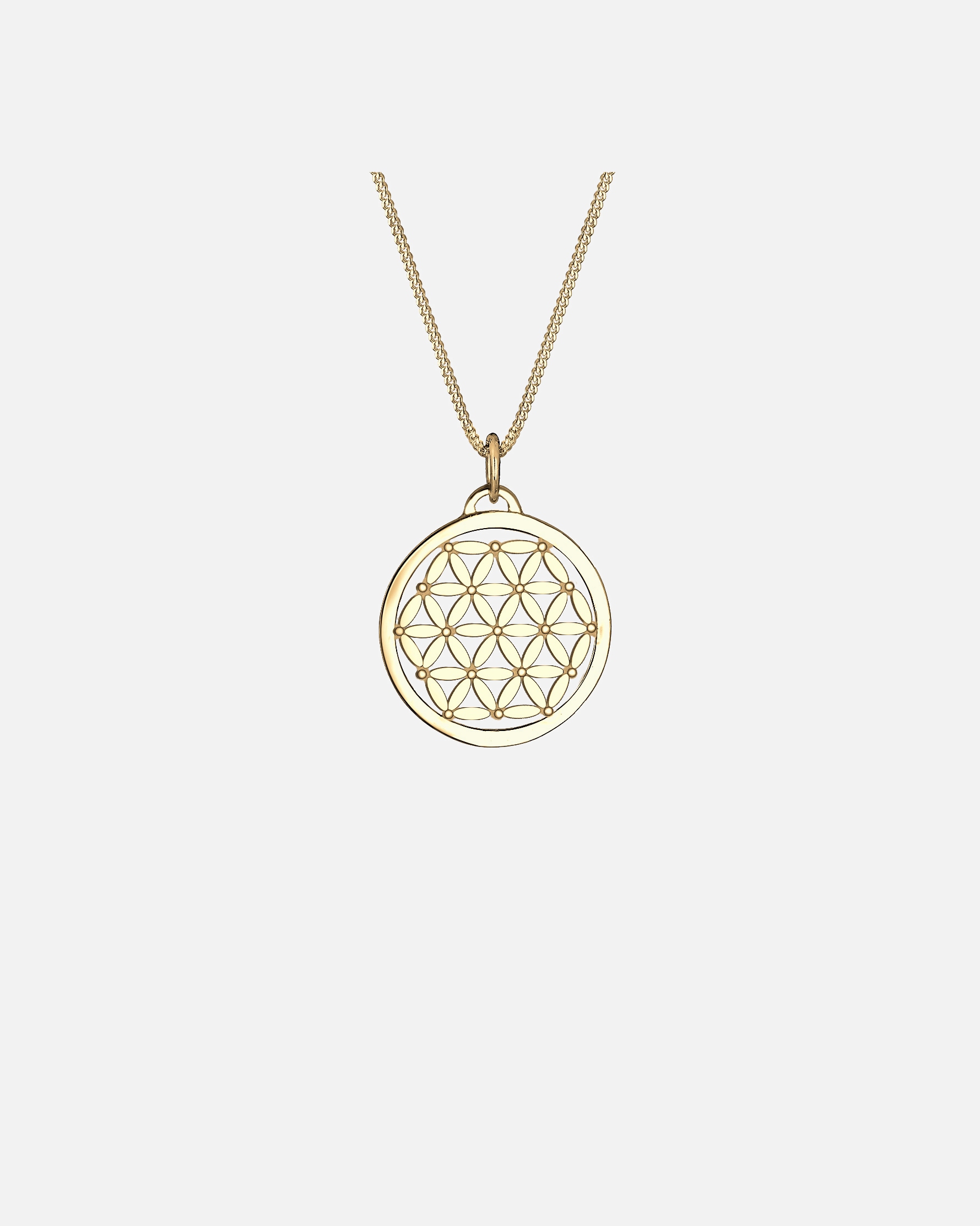 Halskette für Weiblich Elli Elli Naszyjnik Lebensblume 925 Sterling Silber 1 Stück