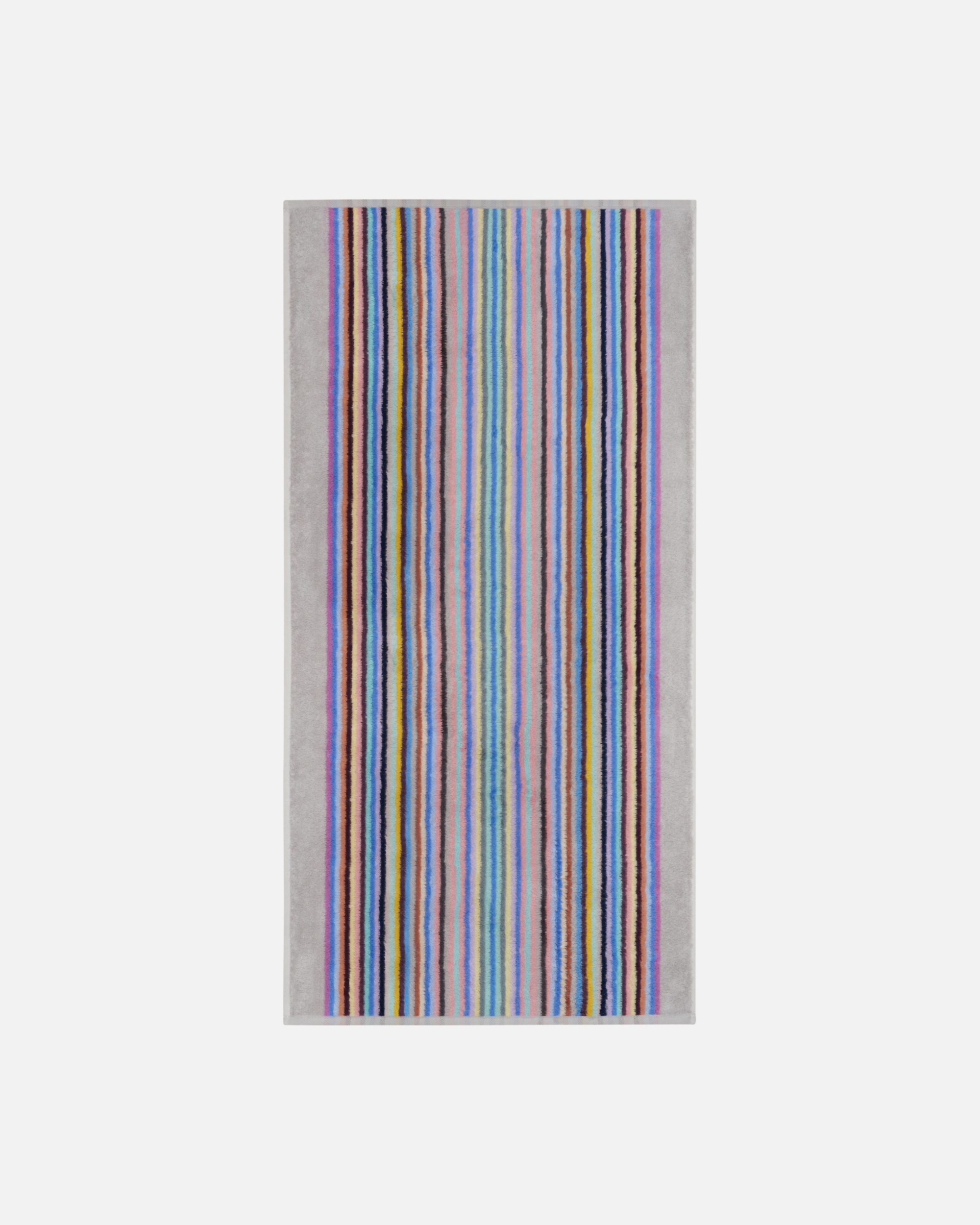 Handtuch für Unisex Cawö Cawö Handtücher Remake Streifen 2022 platin-multicolor - 19 Duschtuch 70x140 cm