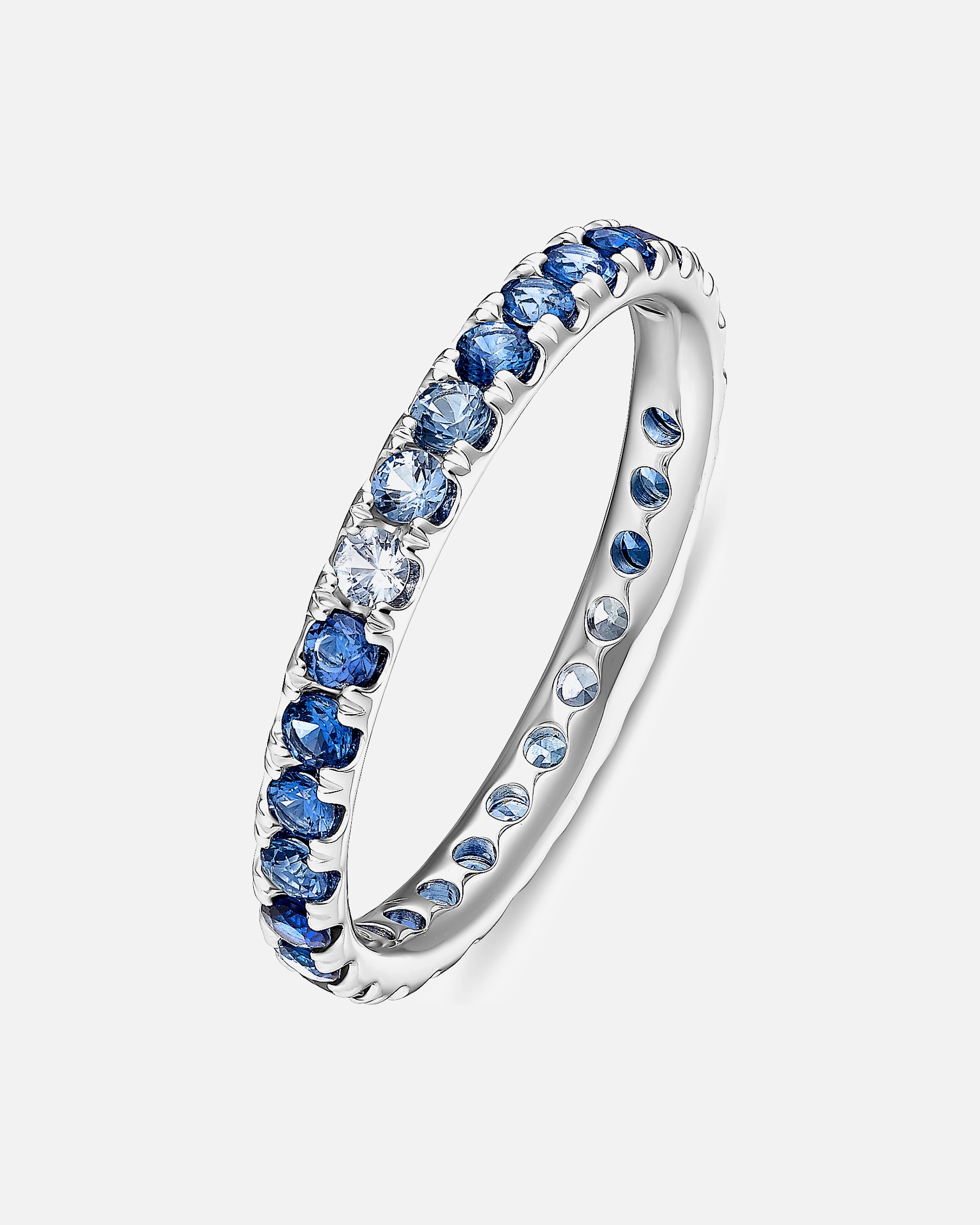 Ring für Weiblich GUIA Damenring 585er Weißgold 54