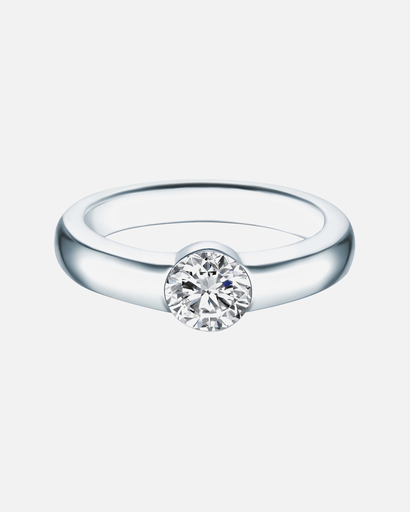 Ring für Weiblich Trilani Ring aus Sterling Silber in silber mit Kristallen von Swarovski® 58
