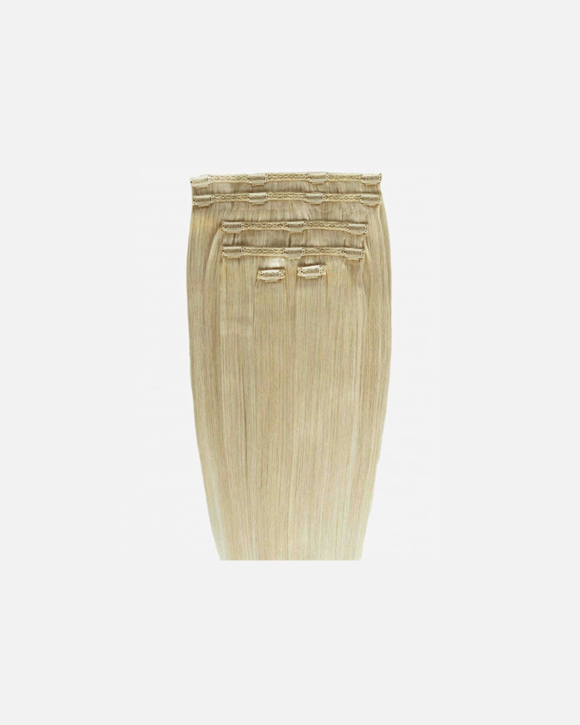 Extensions für Unisex Gold24 Gold24 Clip-in Extensions #6 Hellbraun - 50 cm #24 Goldblond - 50 cm