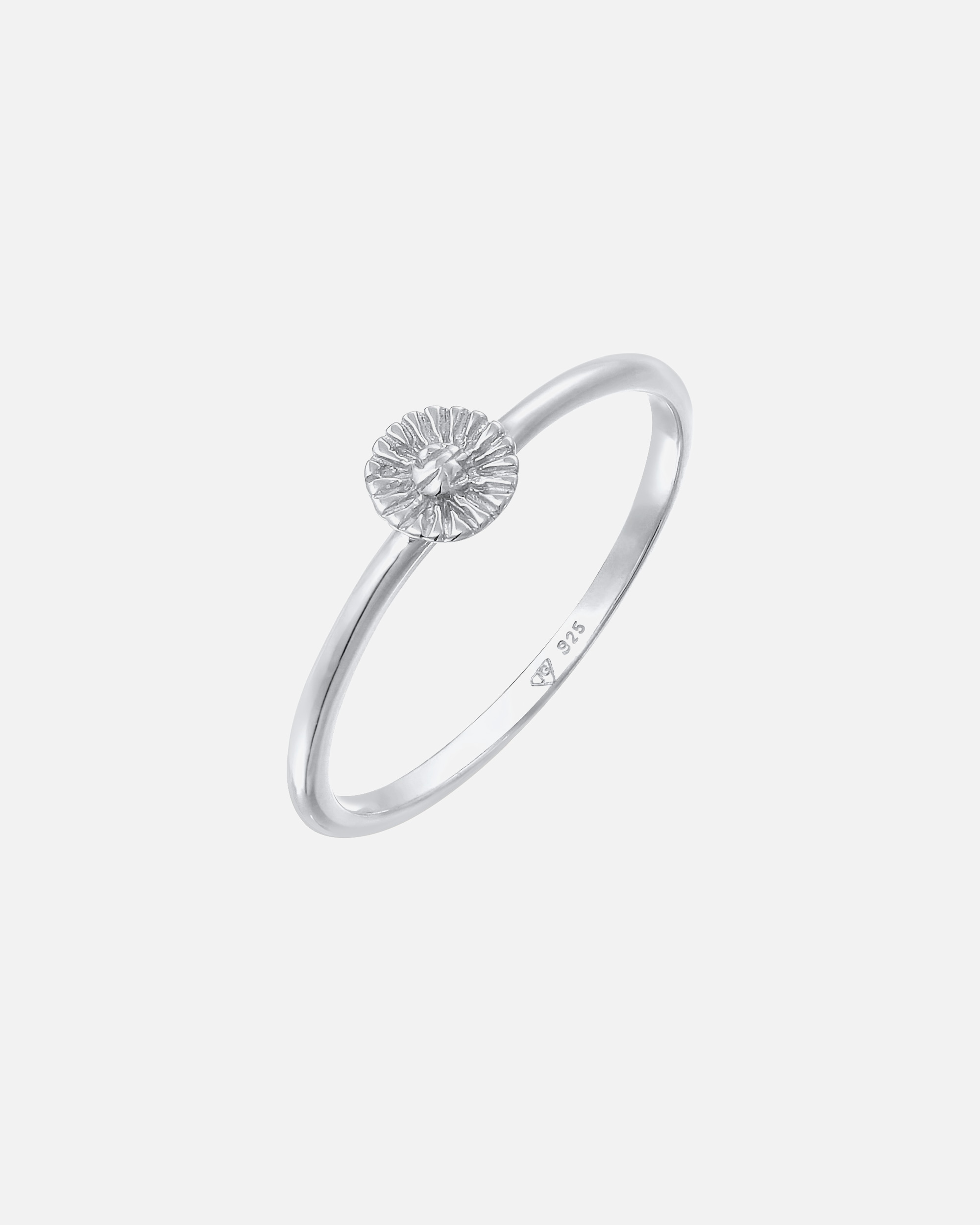 Ring für Weiblich Elli Elli Ring Blüte Blume Flower Hippie 925 Silber 56