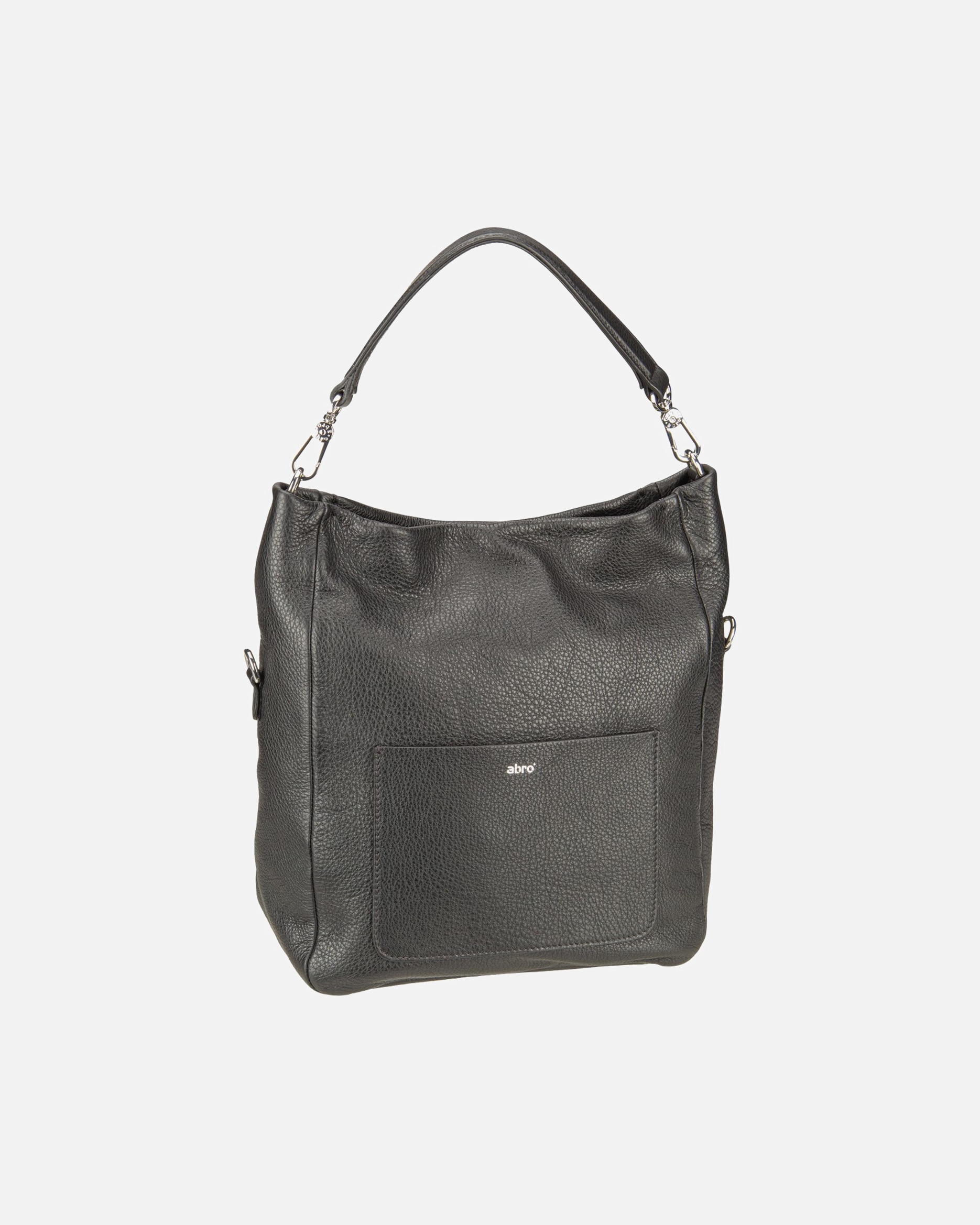 Handtasche für Unisex abro Handtasche Raquel Small Black/Nickel