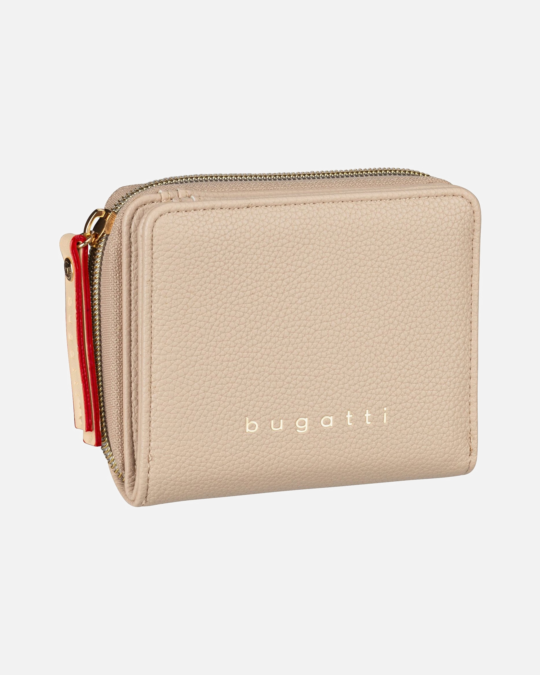 Portemonnaie für Weiblich Bugatti Geldbörse Ella Zipped Ladies Purse Beige
