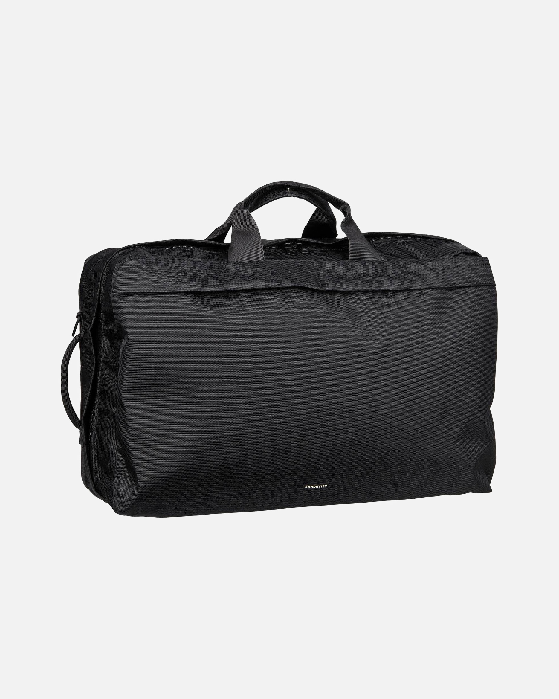 Rucksack für Männlich Sandqvist Rucksack Go 3-Way Bag L Black