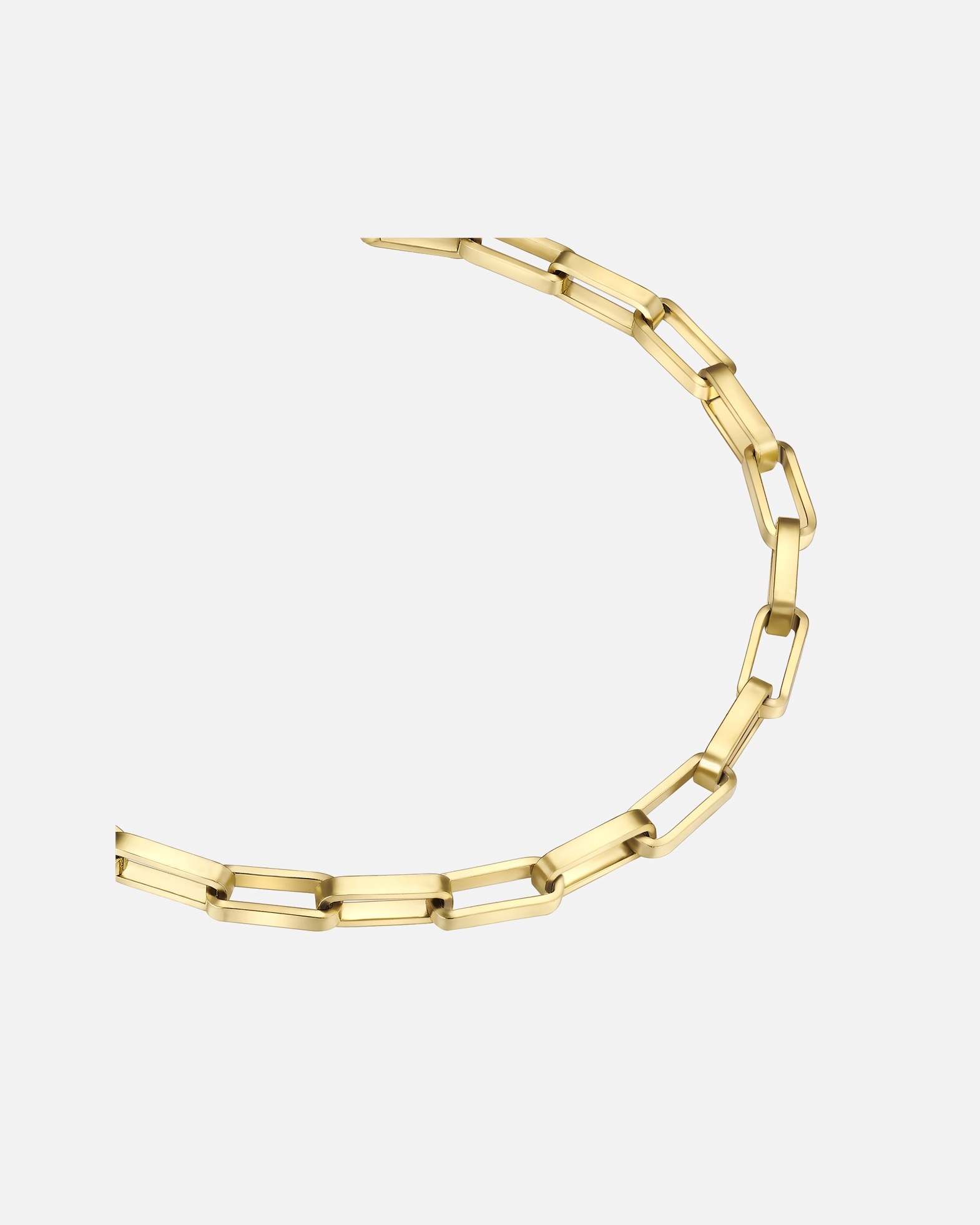 Armband für Männlich True Rebels Armband aus Edelstahl in gelbgold 21 cm