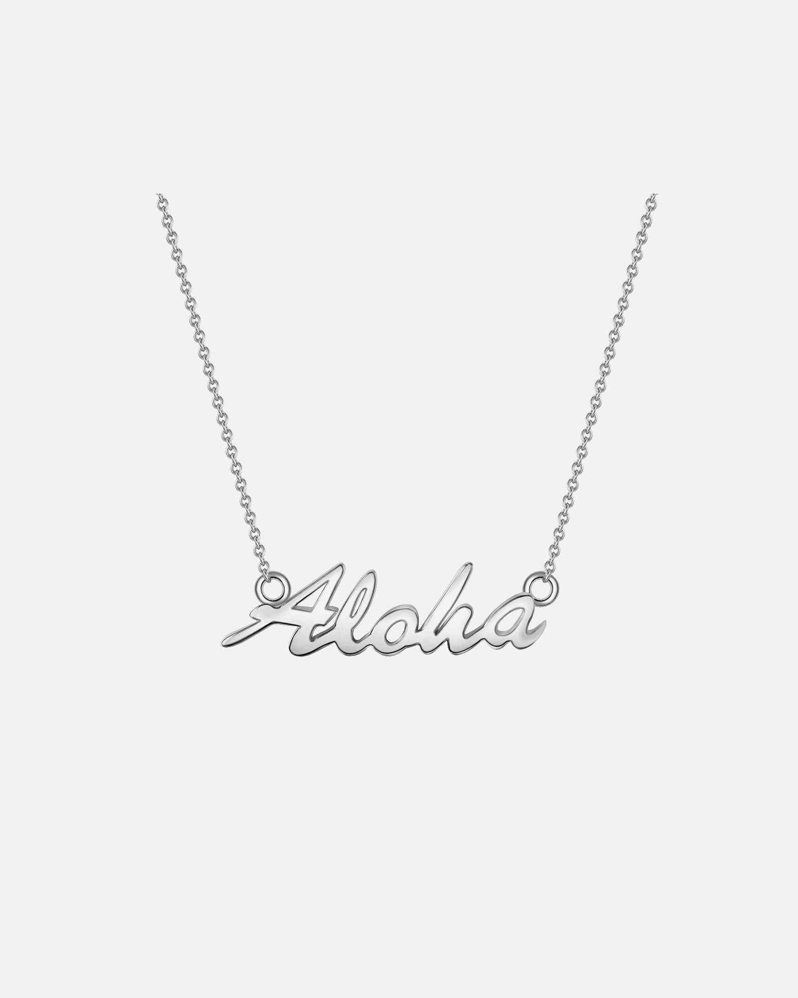 Halskette für Weiblich Glanzstücke München Halskette Aloha Sterling Silber in Silber 1 Stück