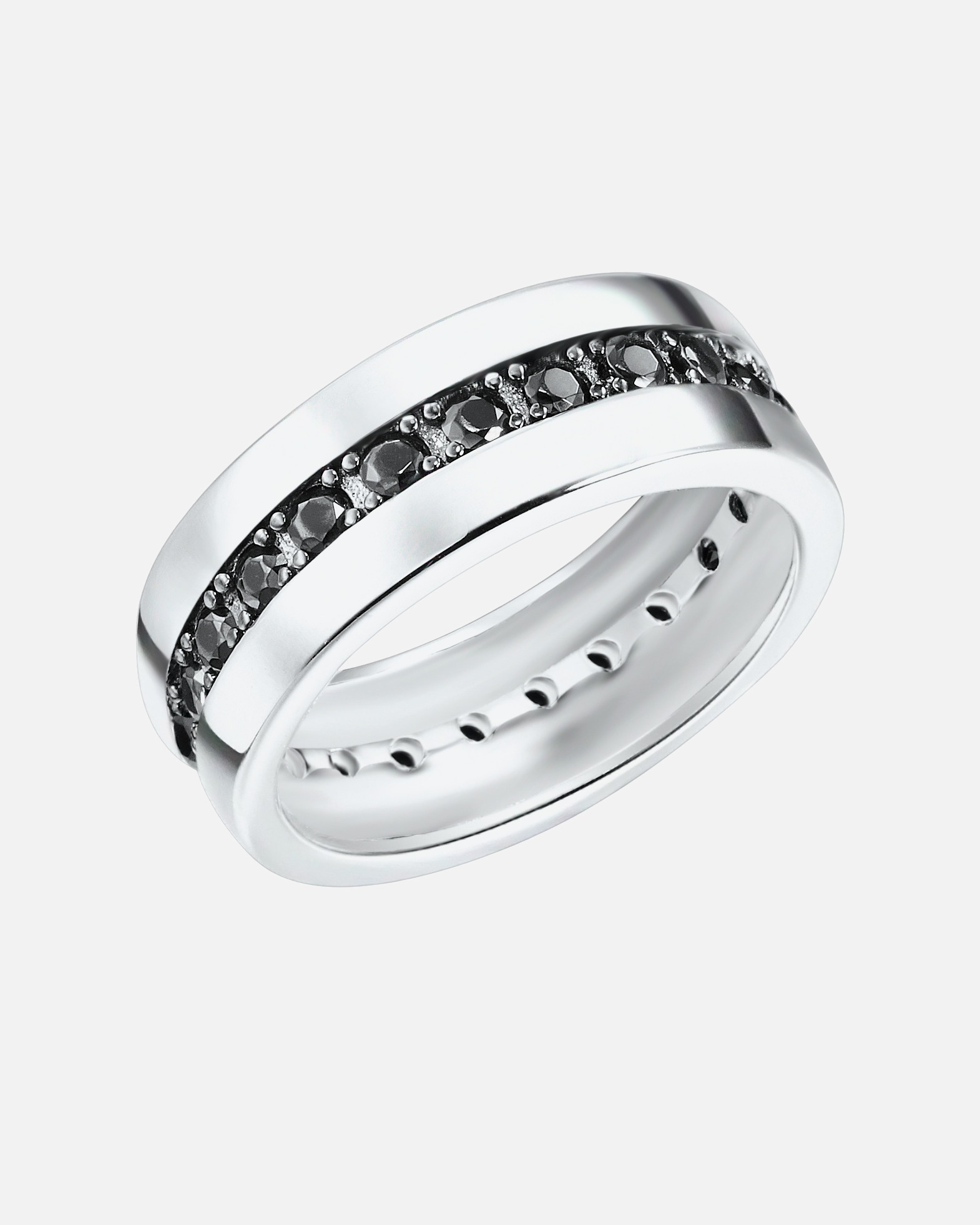 Ring für Weiblich Rafaela Donata Ring Sterling Silber Zirkonia in Silber 50