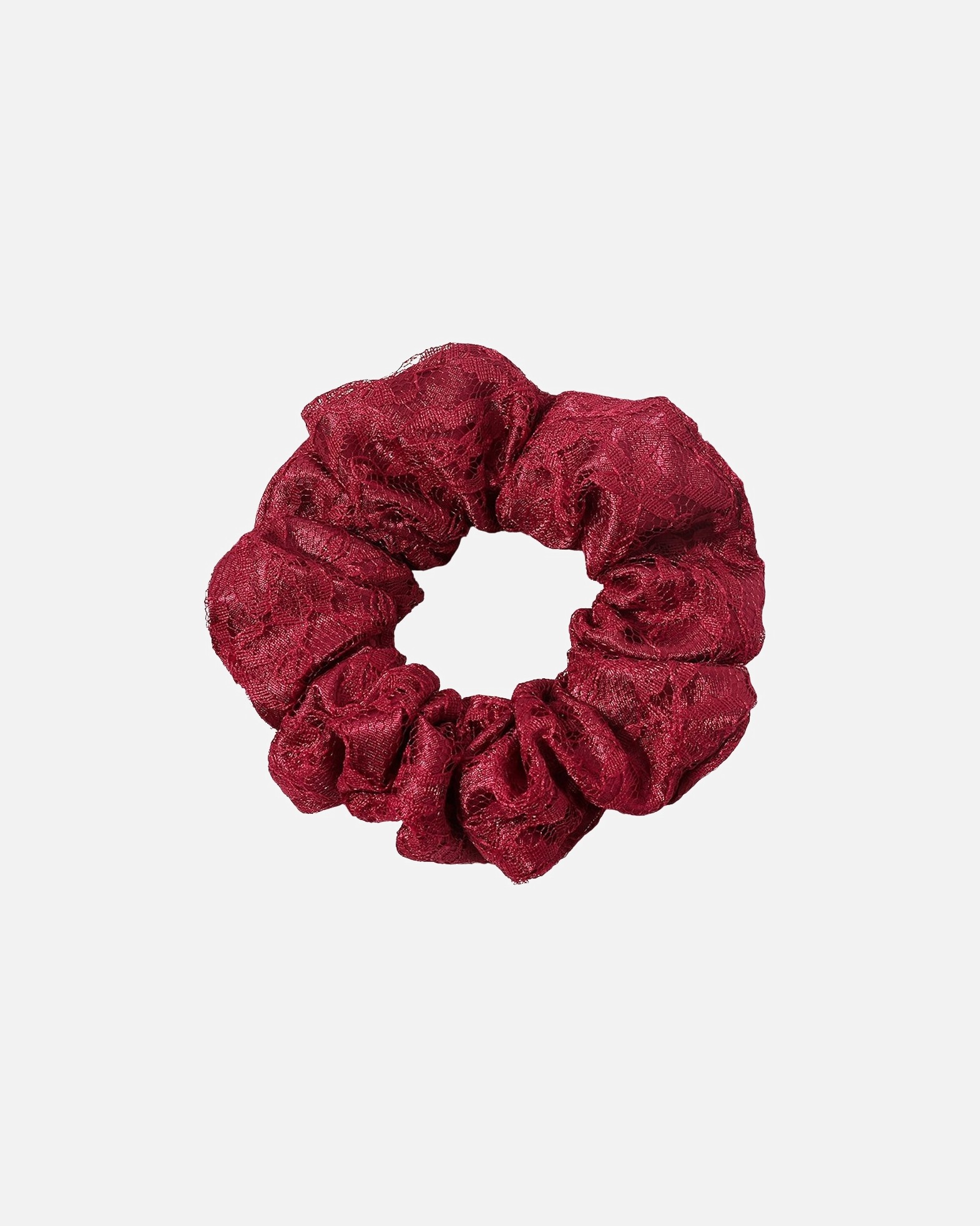 Haargummi für Unisex Chris Rubin Alice Scrunchie Cherry Red