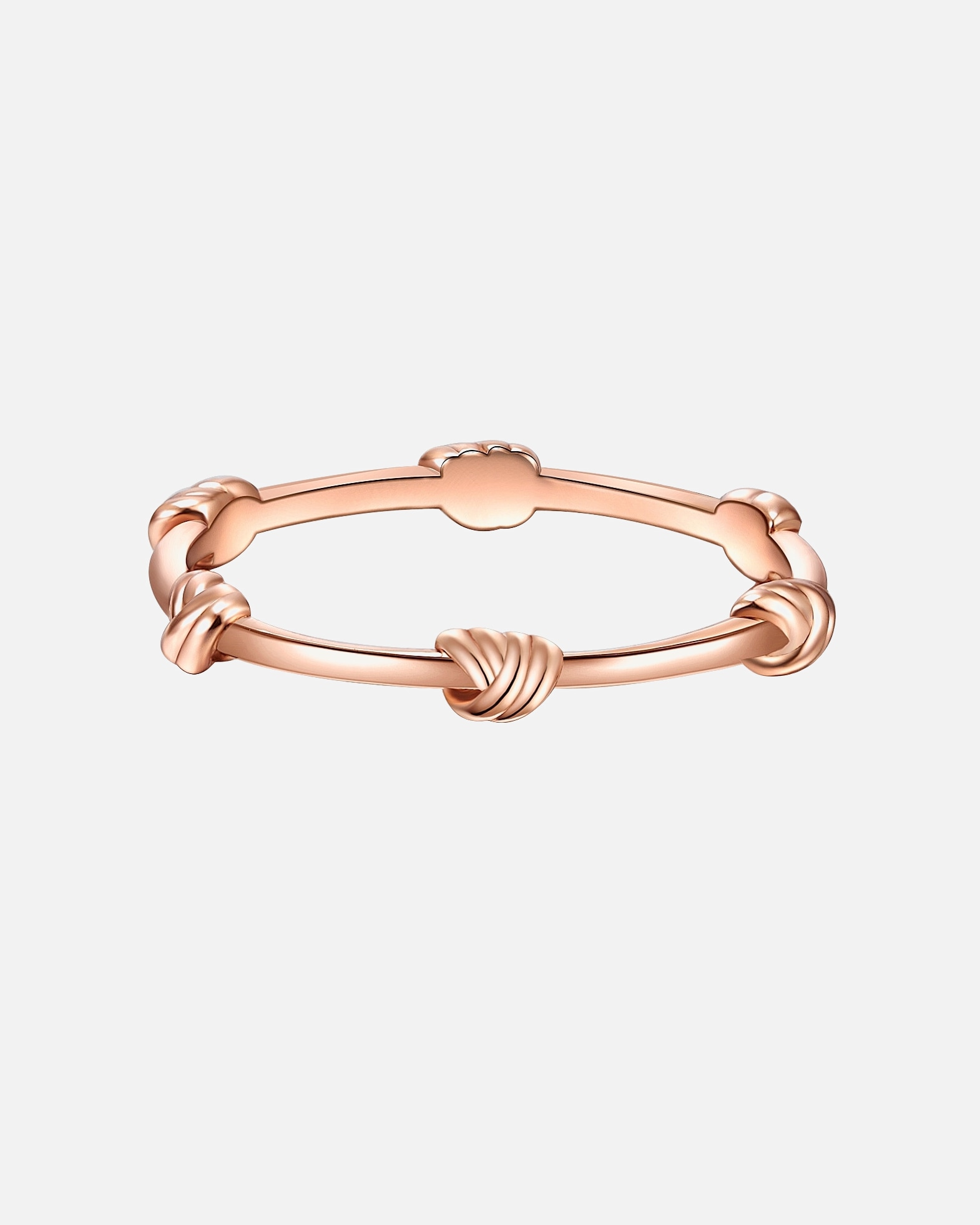 Ring für Weiblich Glanzstücke München Ring Sterling Silber in Roségold 48