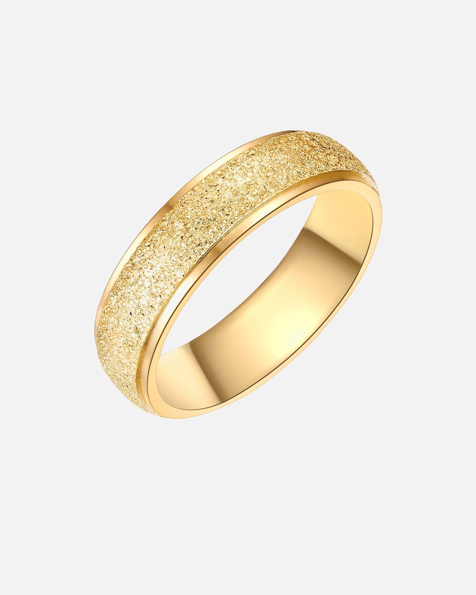 Ring für Weiblich EASTSIDE Ring Edelstahl in Gelbgold 54