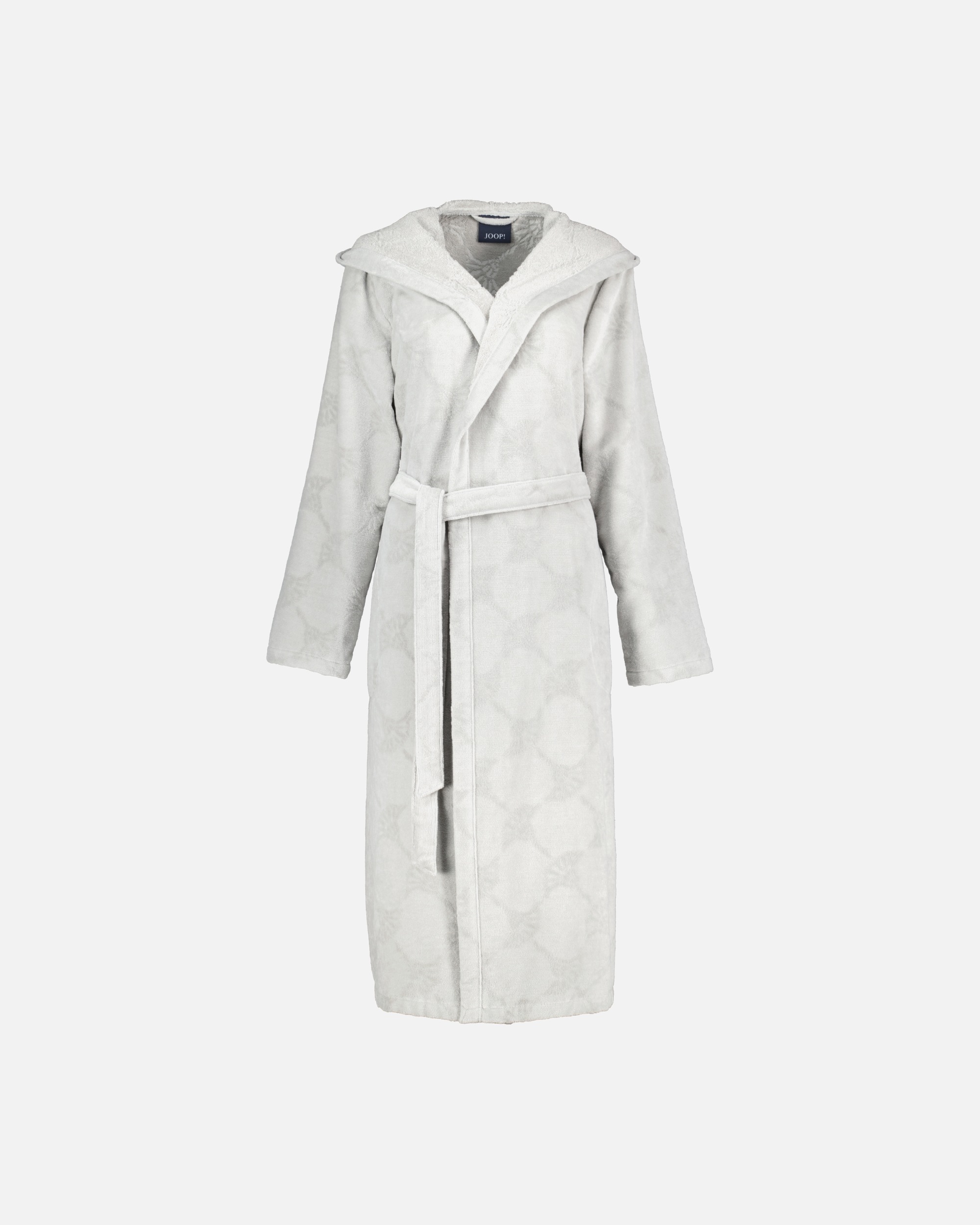 Bademantel für Weiblich JOOP! Bademäntel Damen Kapuze 1652 platin - 713 M