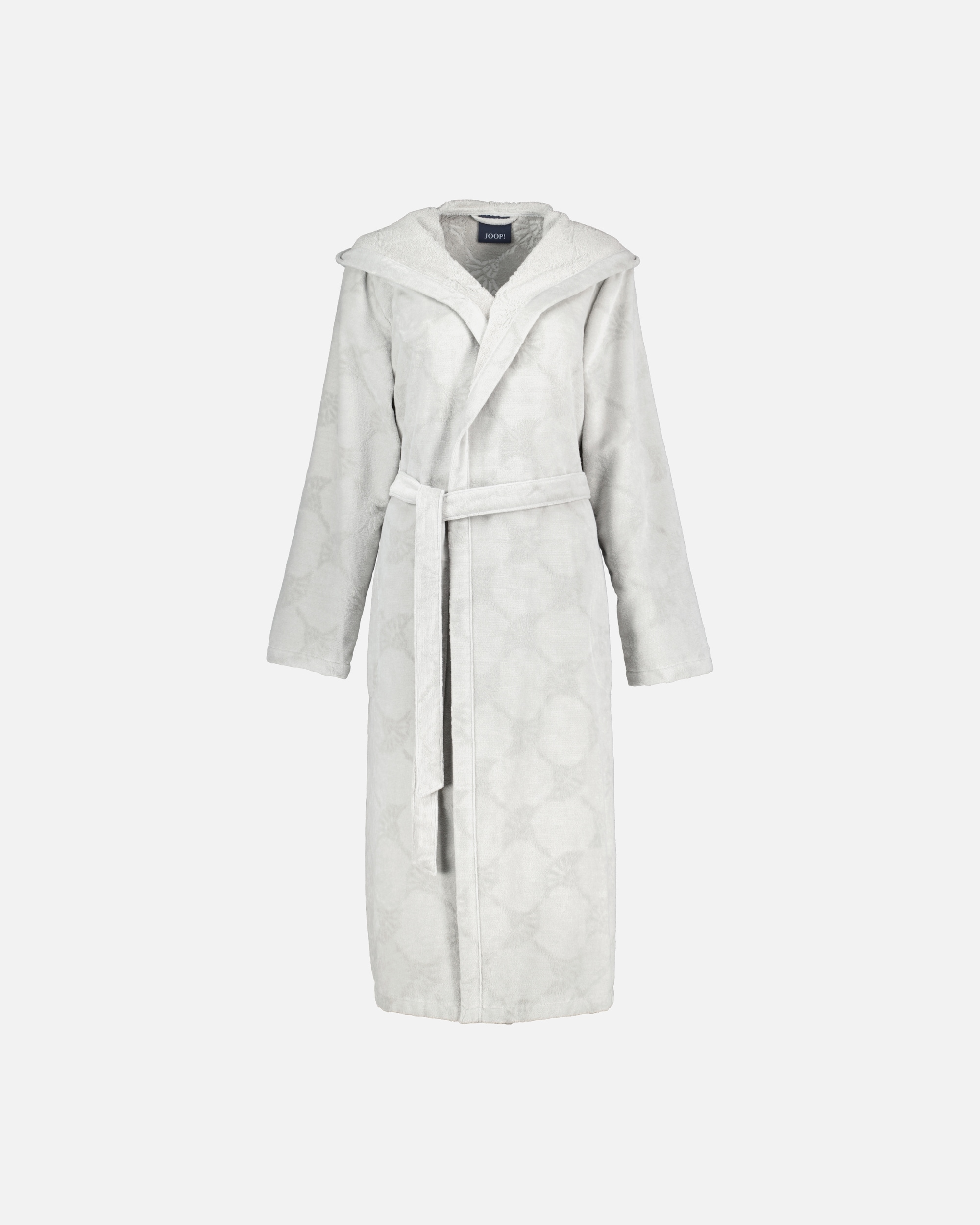Bademantel für Weiblich JOOP! JOOP! Bademäntel Damen Kapuze 1652 platin - 713 S