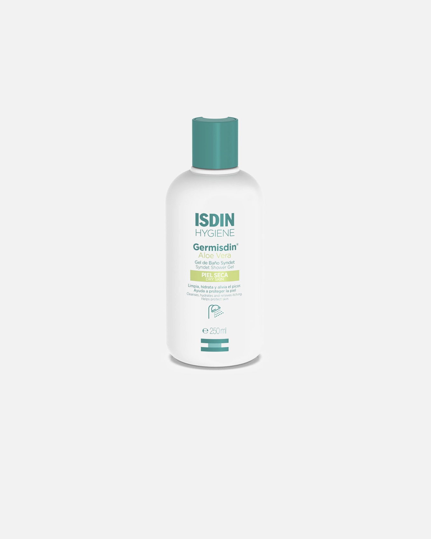 Duschgel für Unisex ISDIN GERMISDIN ALOE VERA Badegel 250 ml