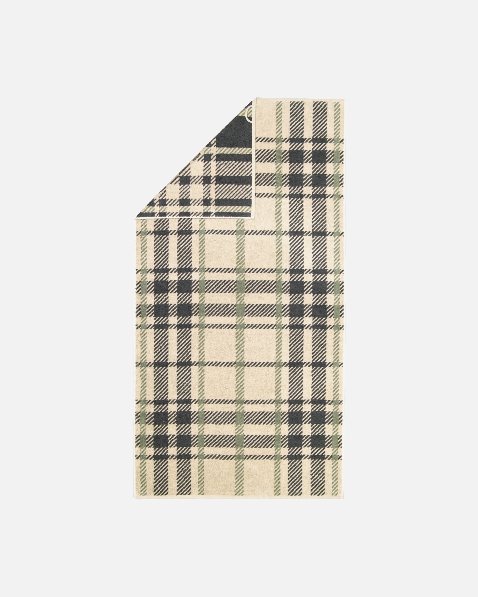 Handtuch für Unisex Cawö Cawö Handtücher Alpenchic Edition Karo 6231 natur - 37 1 Stück