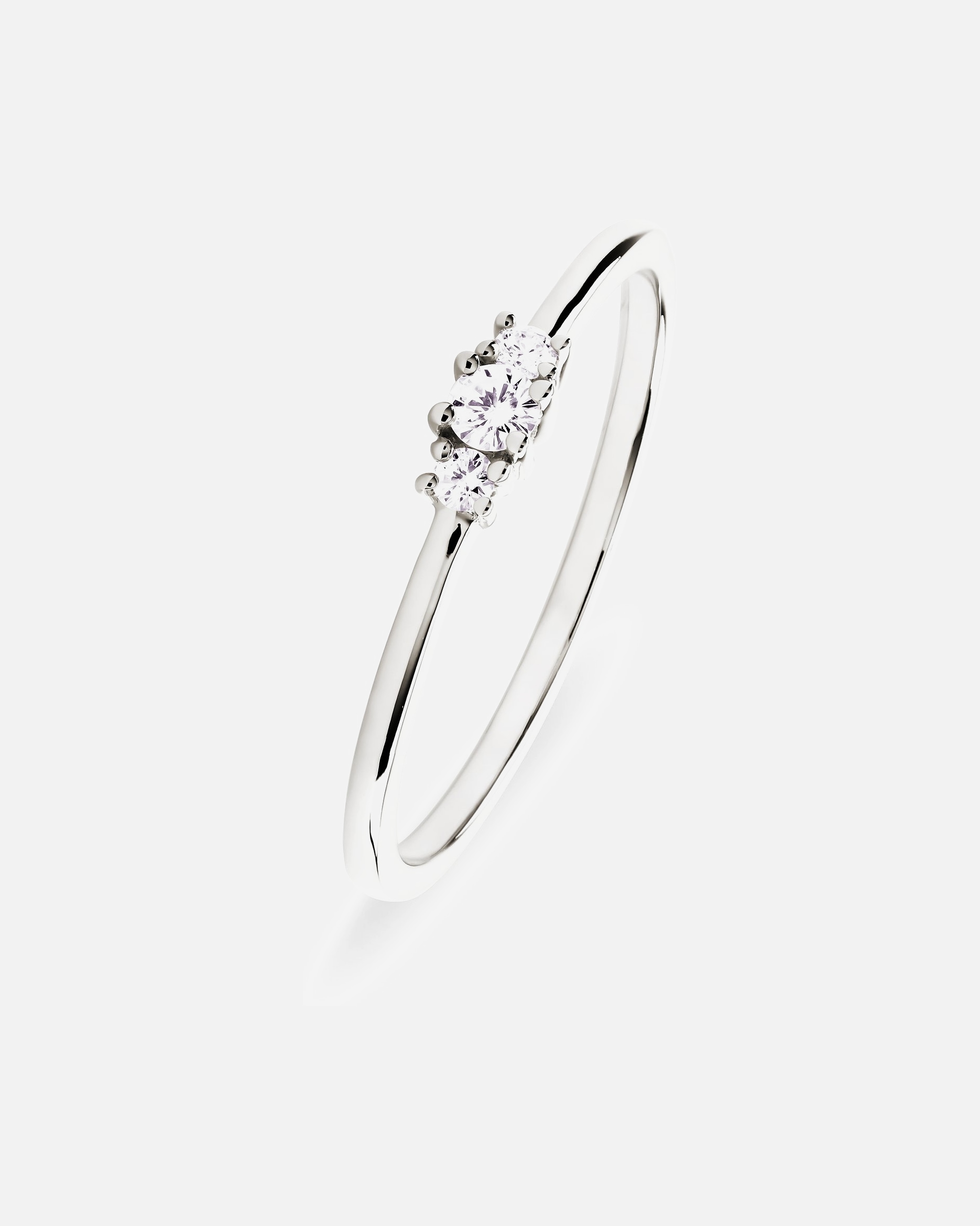 Ring für Weiblich CHRIST Damenring 375er Weißgold 52