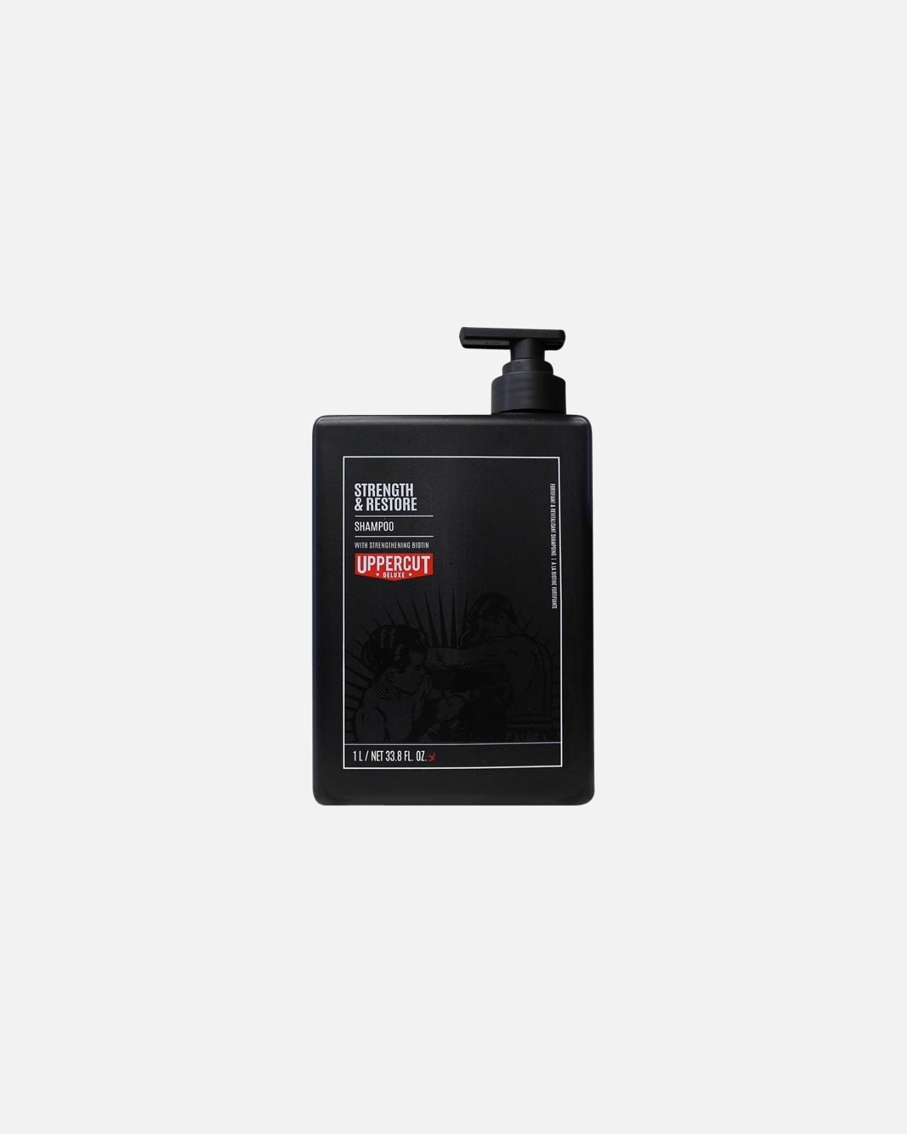 Shampoo für Männlich UPPERCUT DELUXE Strength & Restore Shampoo 1.000 ml