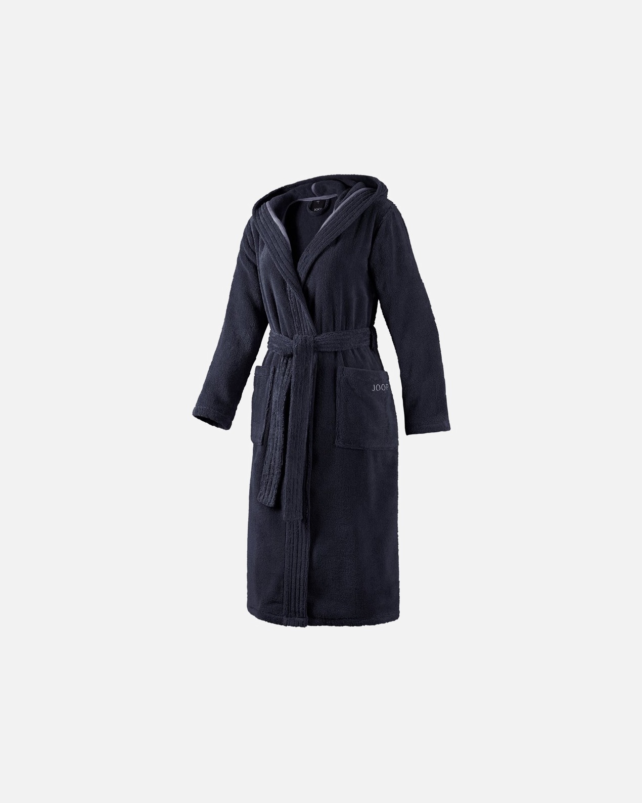 Bademantel für Weiblich JOOP! Bademantel mit Kapuze Blau Größe 40 / 42
