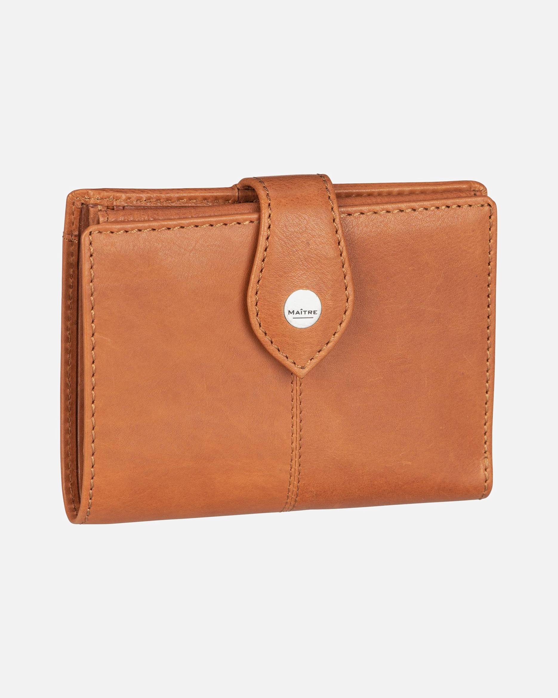 Portemonnaie für Weiblich Maître Geldbörse Lemberg Dawina Purse MV9F Cognac