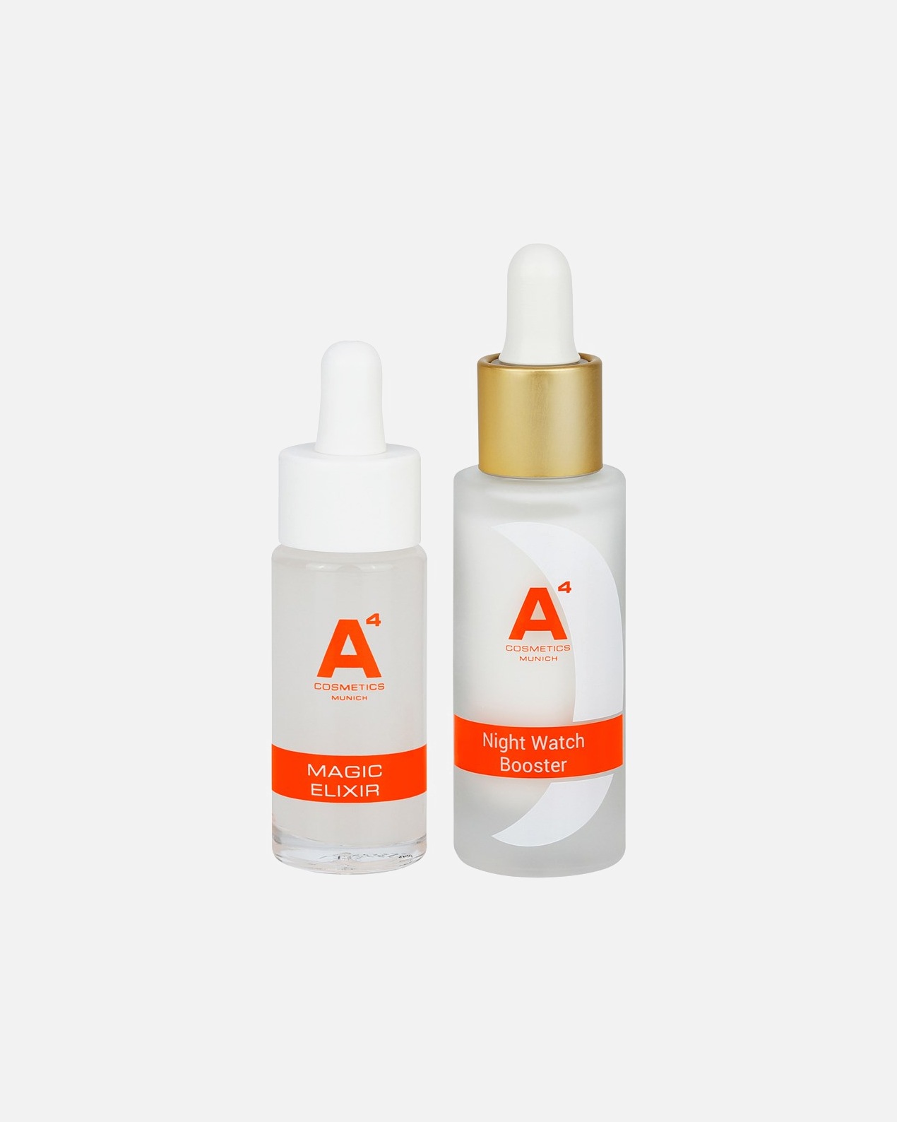 Gesichtspflegeset für Weiblich A4 Cosmetics DAY & NIGHT POWER-DUO SEREN-SET 2 x 20 ml