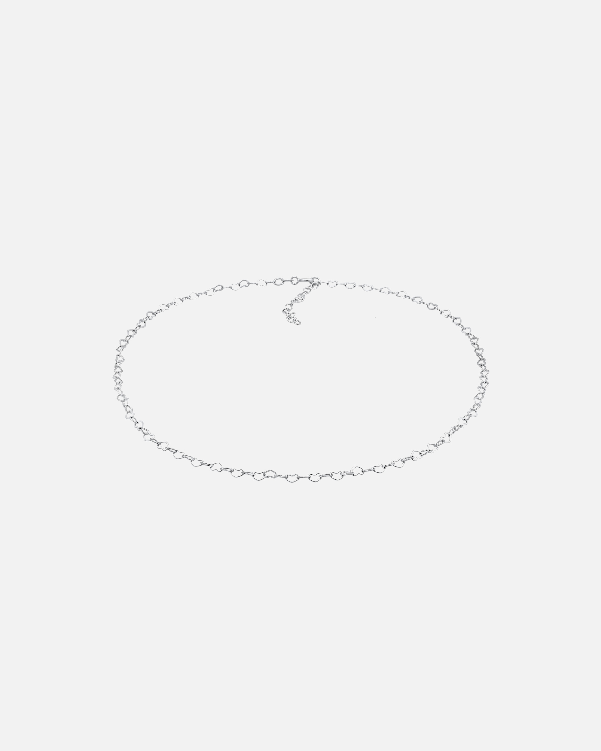 Halskette für Weiblich Elli Choker Herz Liebe Verbunden 925 Silber 1 Stück