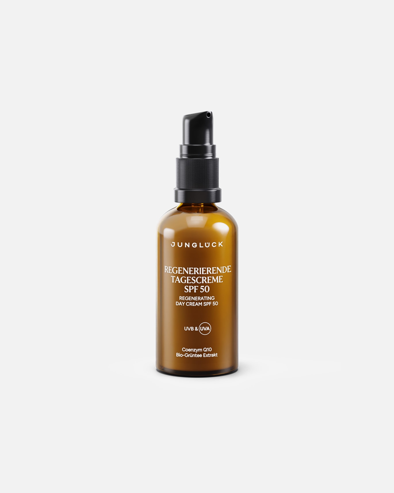 Gesichtscreme für Unisex Junglück Regenerierende Tagescreme SPF 50 - Antioxidative Feuchtigkeitspflege 50 ml