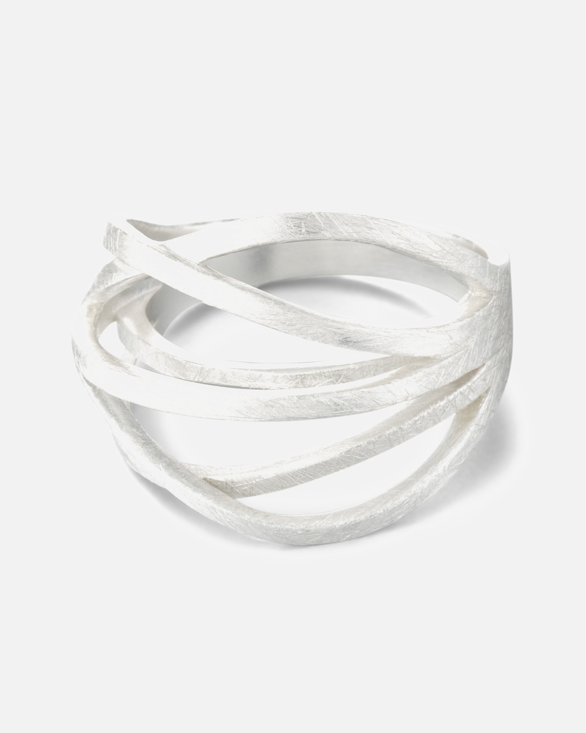 Ring für Weiblich Heideman Damenring Arcus silberfarben poliert 50 (15.9)