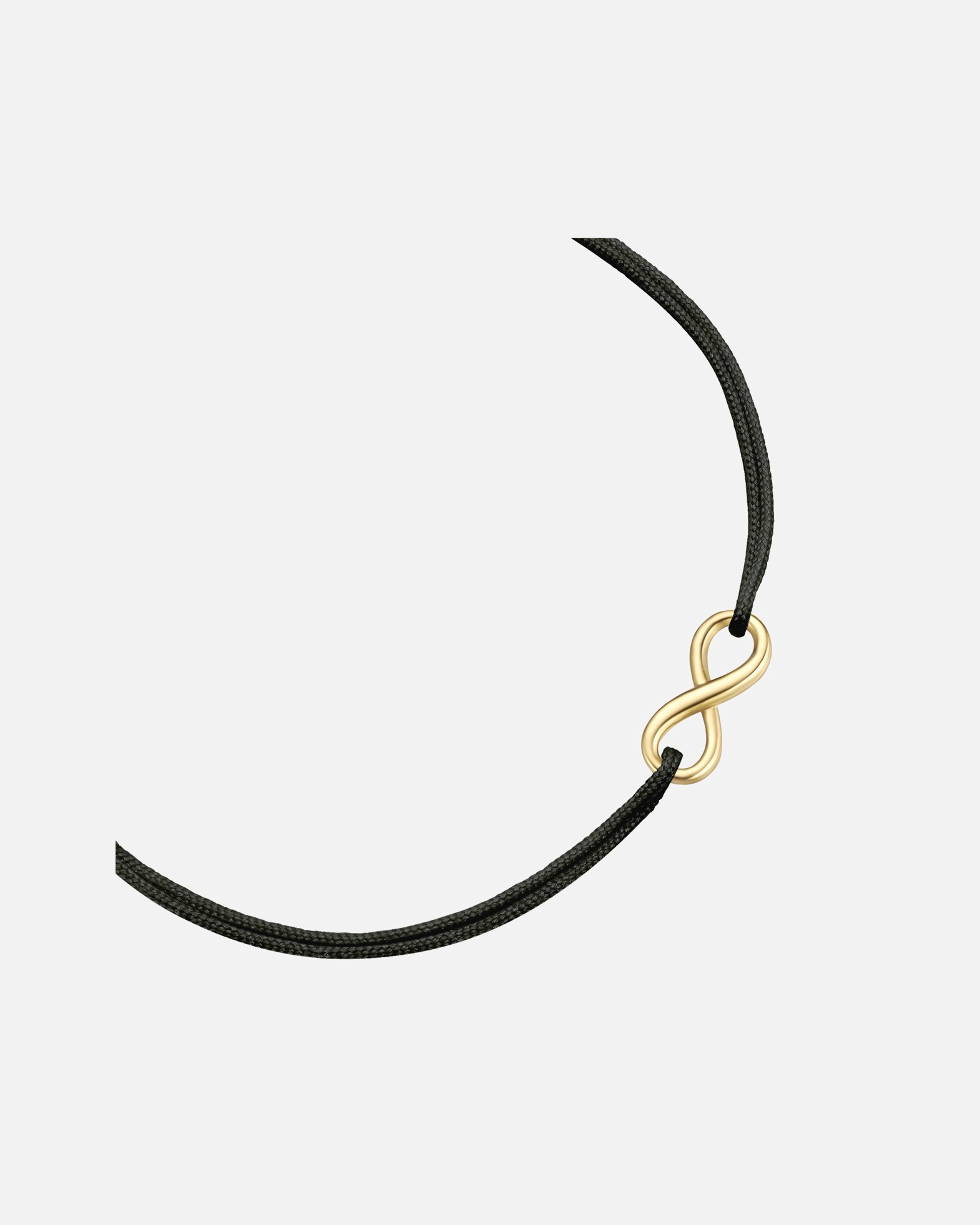 Armband für Weiblich Glanzstücke München Armband Infinity aus Sterling Silber in gelbgold 15,0 cm - 22,0 cm, flexibel einstellbar