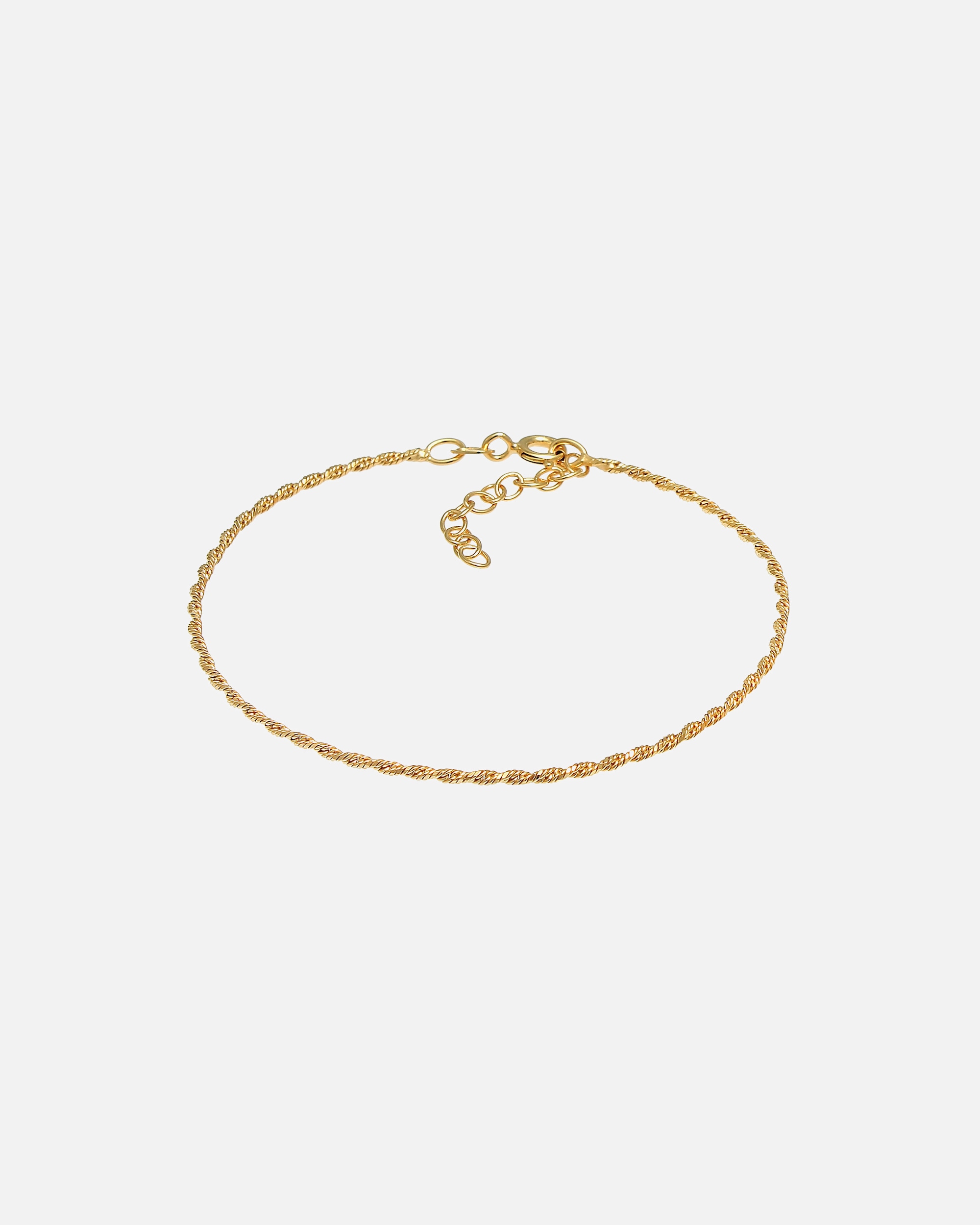 Armband für Weiblich Elli Gedreht Kordel Twist 925 Silber 1 Stück