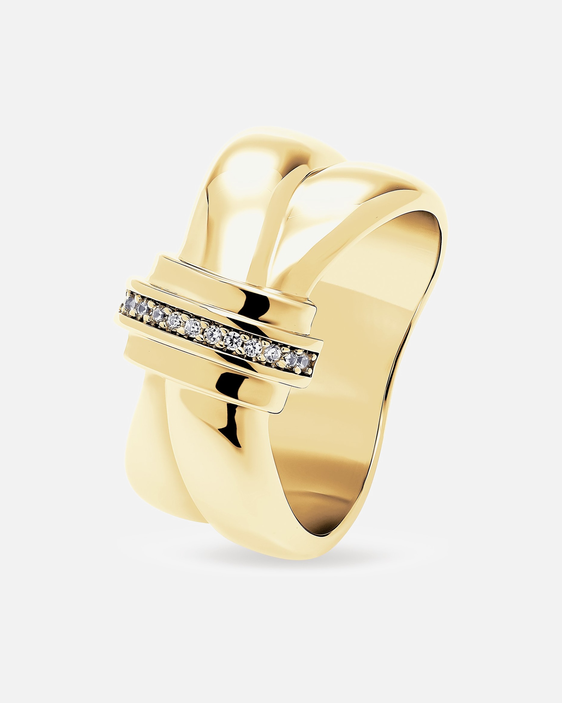 Ring für Weiblich Jette Damenring 925er Silber 51