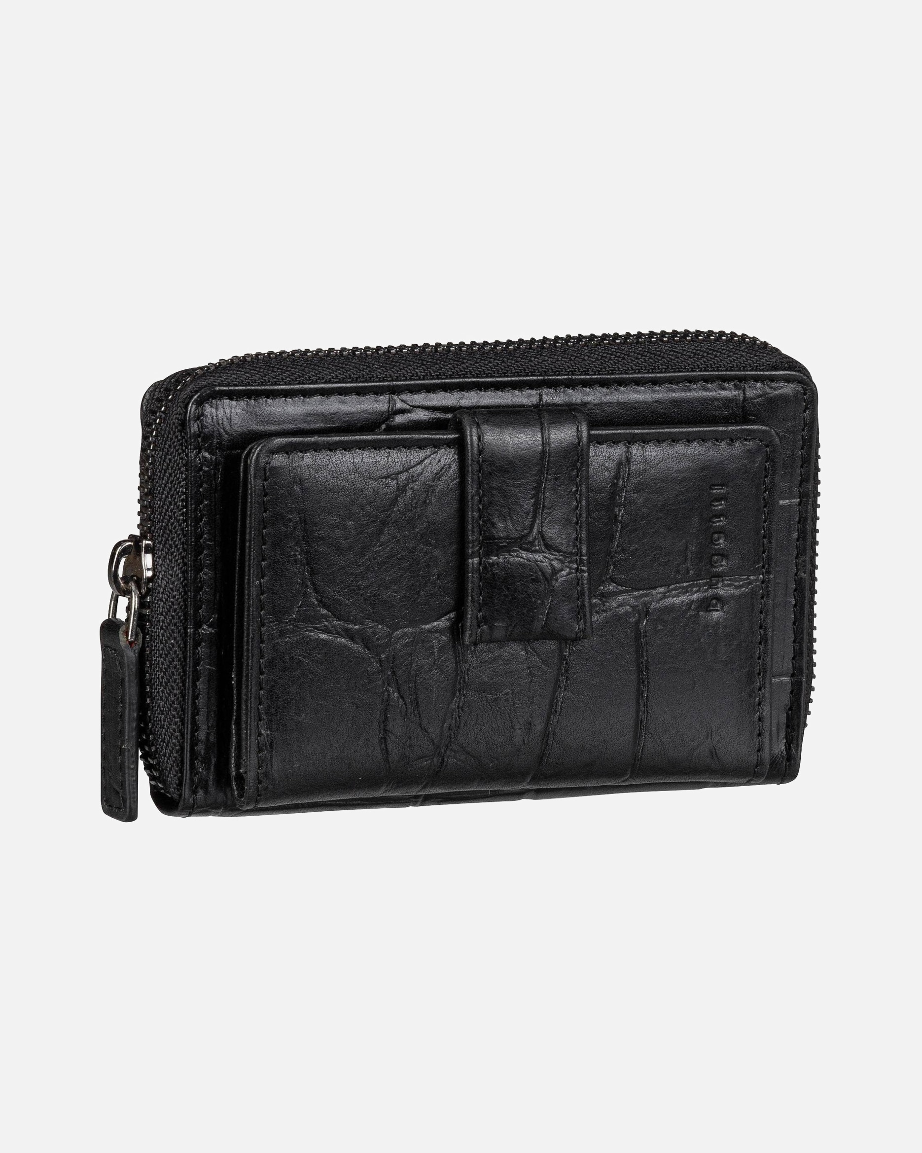 Portemonnaie für Weiblich Bugatti Geldbörse Nevio Zip Schwarz