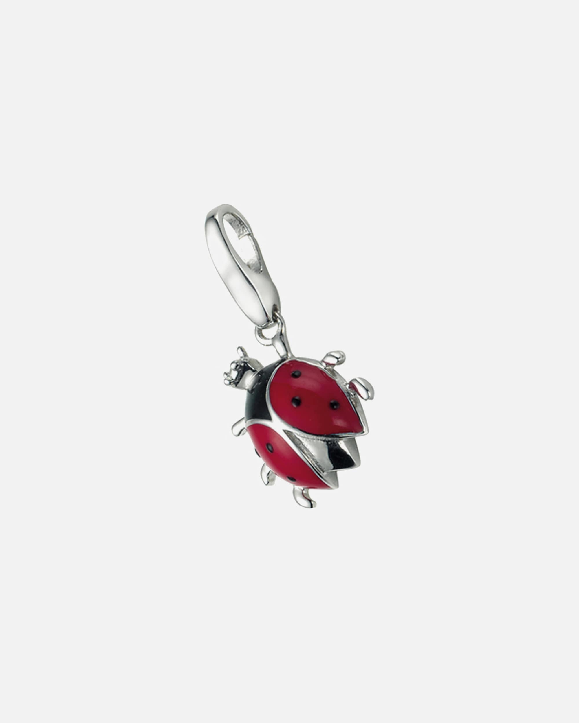 Schmuckanhänger für Weiblich Giorgio Martello Milano Charm Marienkäfer, Silber 925 Onesize