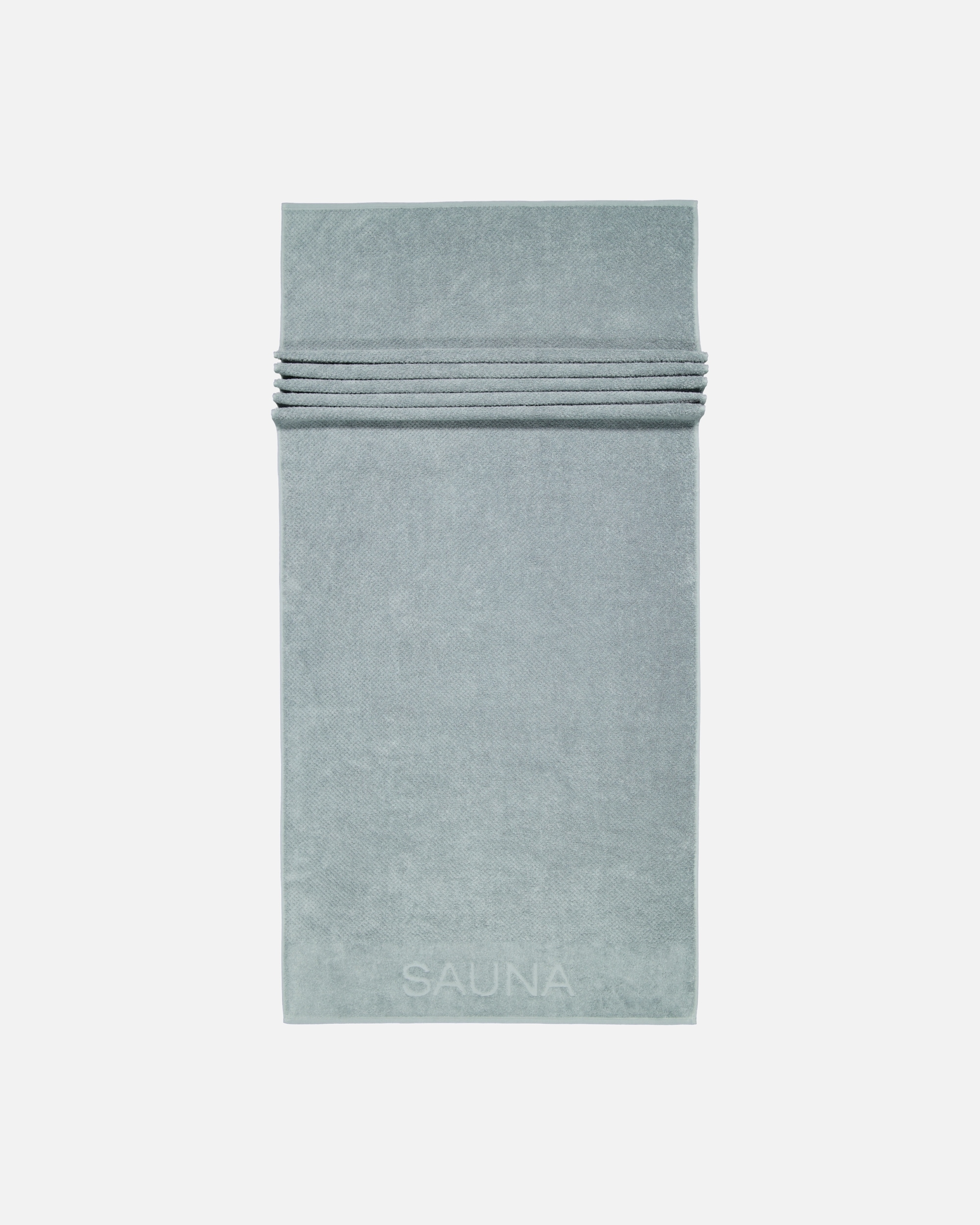 Handtuch für Unisex Cawö Cawö Saunatücher Pure 6501 mystic green - 426 80x200 cm