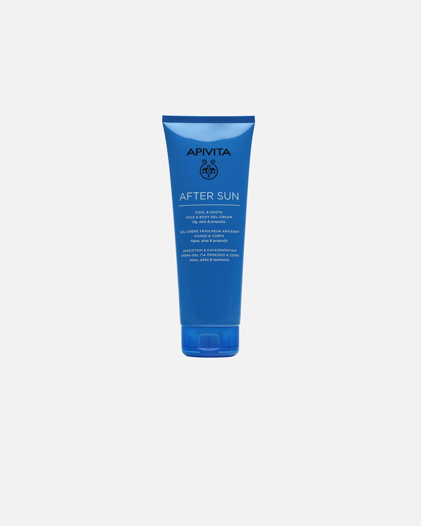 After Sun Body für Unisex Apivita BEE SUN SAFE After Sun Cool &, Soth Gel-Creme für Gesicht und Körper 200 ml