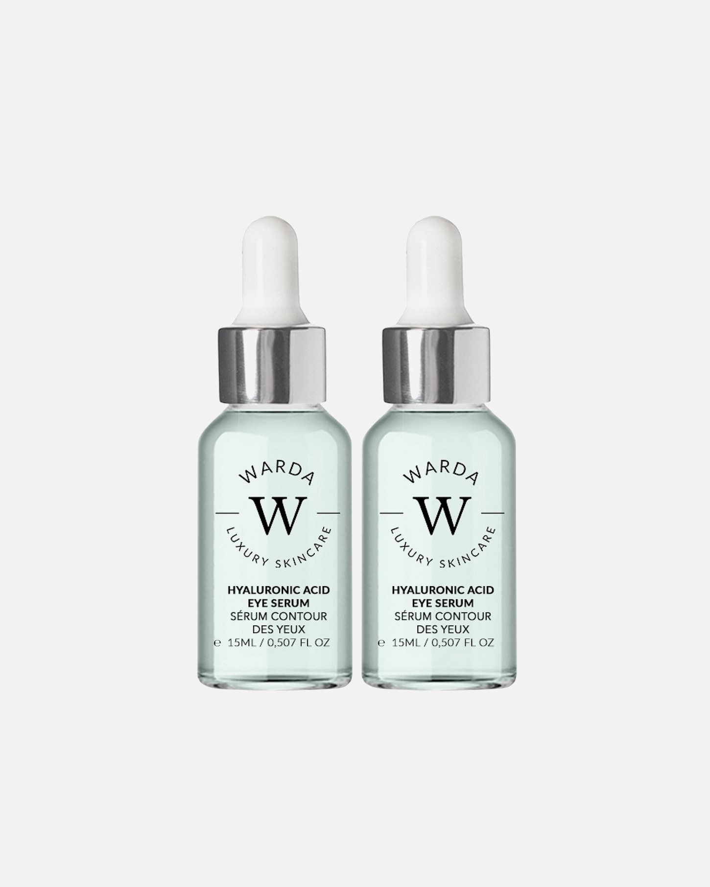 Augenserum für Weiblich WARDA LUXURY SKINCARE Hyaluron Serum Doppelpack 1 Stück