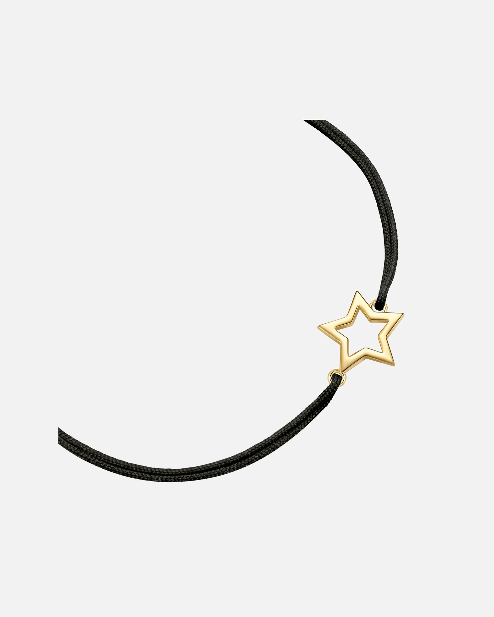 Armband für Weiblich Glanzstücke München Armband Stern aus Sterling Silber in gelbgold 15,0 - 22,0 cm, flexibel einstellbar