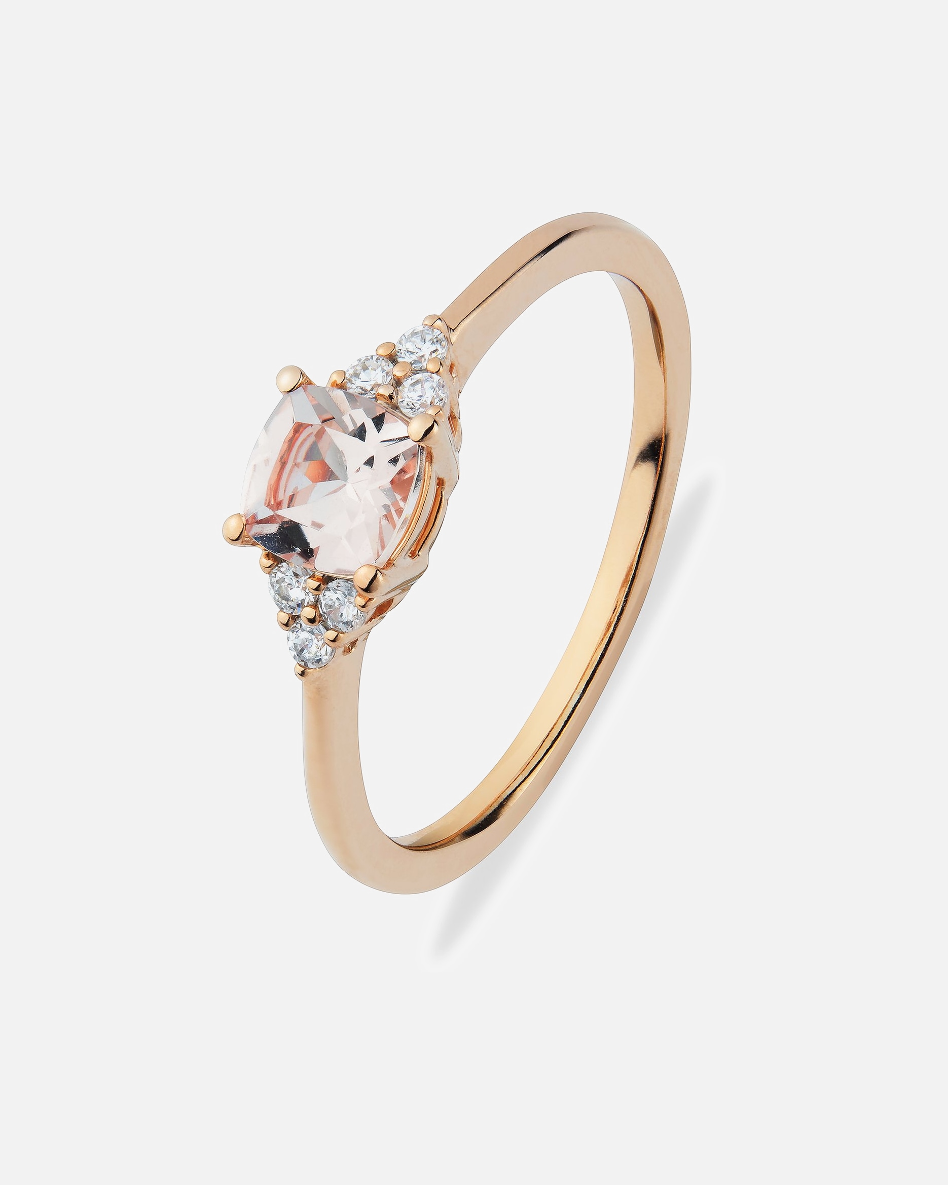Ring für Weiblich CHRIST Damenring 585er Roségold 54