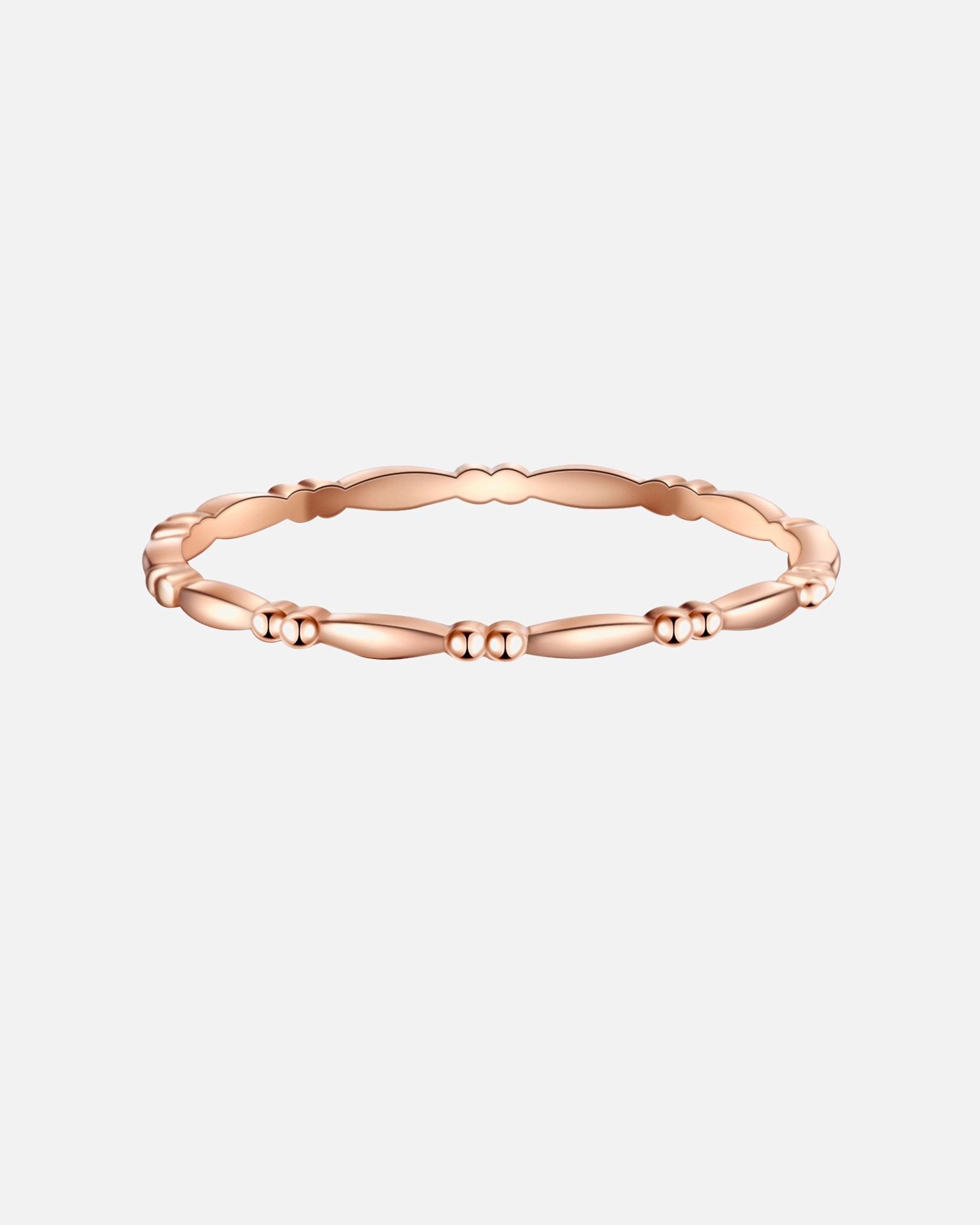 Ring für Weiblich Glanzstücke München Ring Sterling Silber in Roségold 48