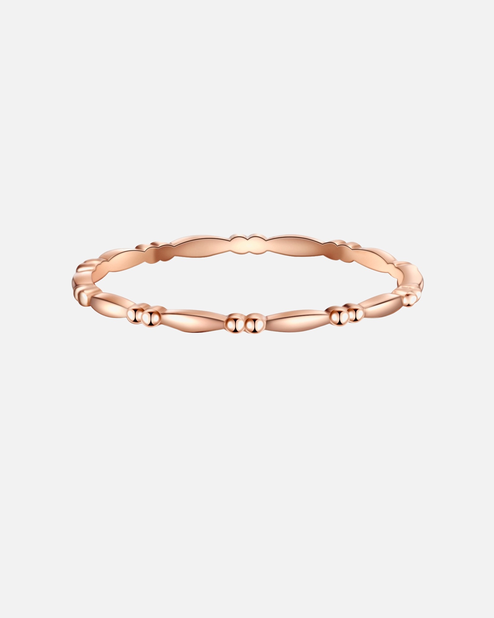 Ring für Weiblich Glanzstücke München Ring Sterling Silber in Roségold 50
