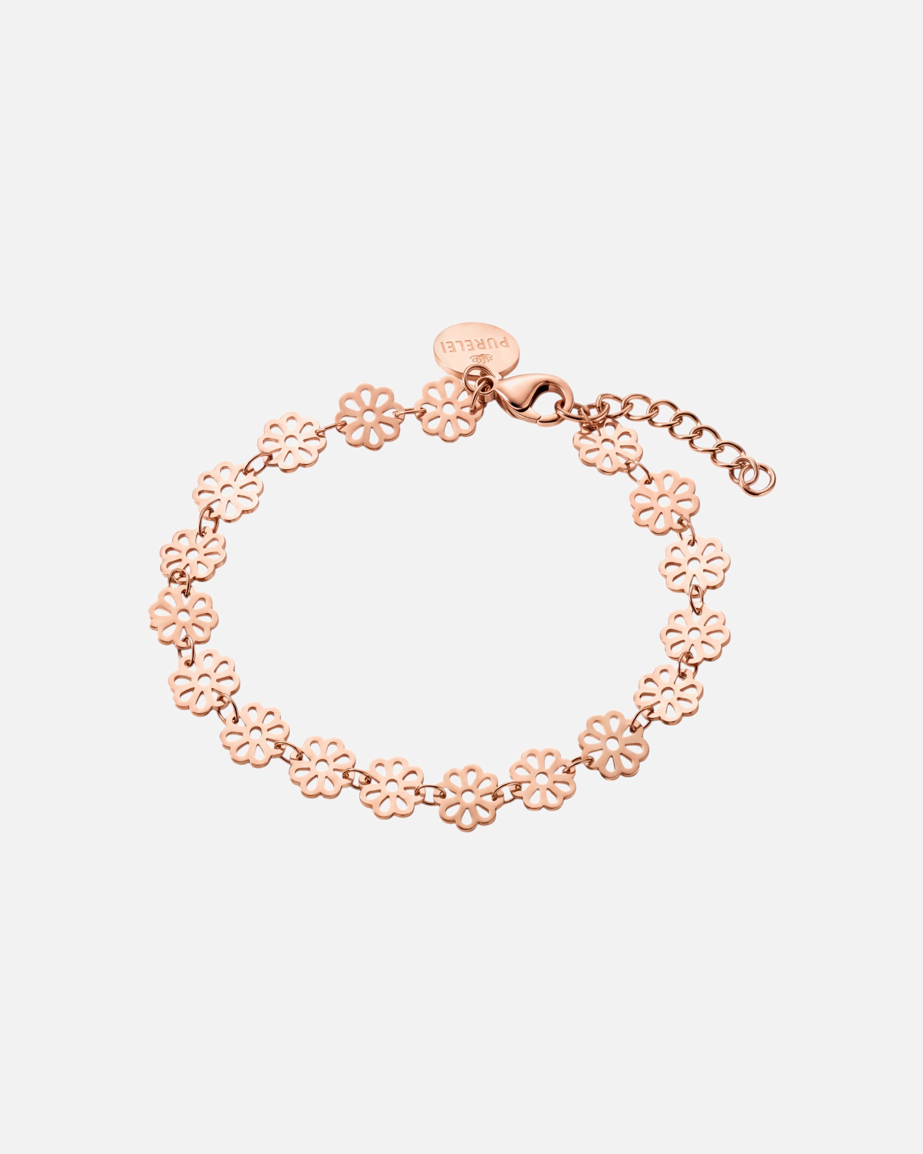 Armband für Unisex Purelei Blossom Armband 100% Edelstahl Rosegold