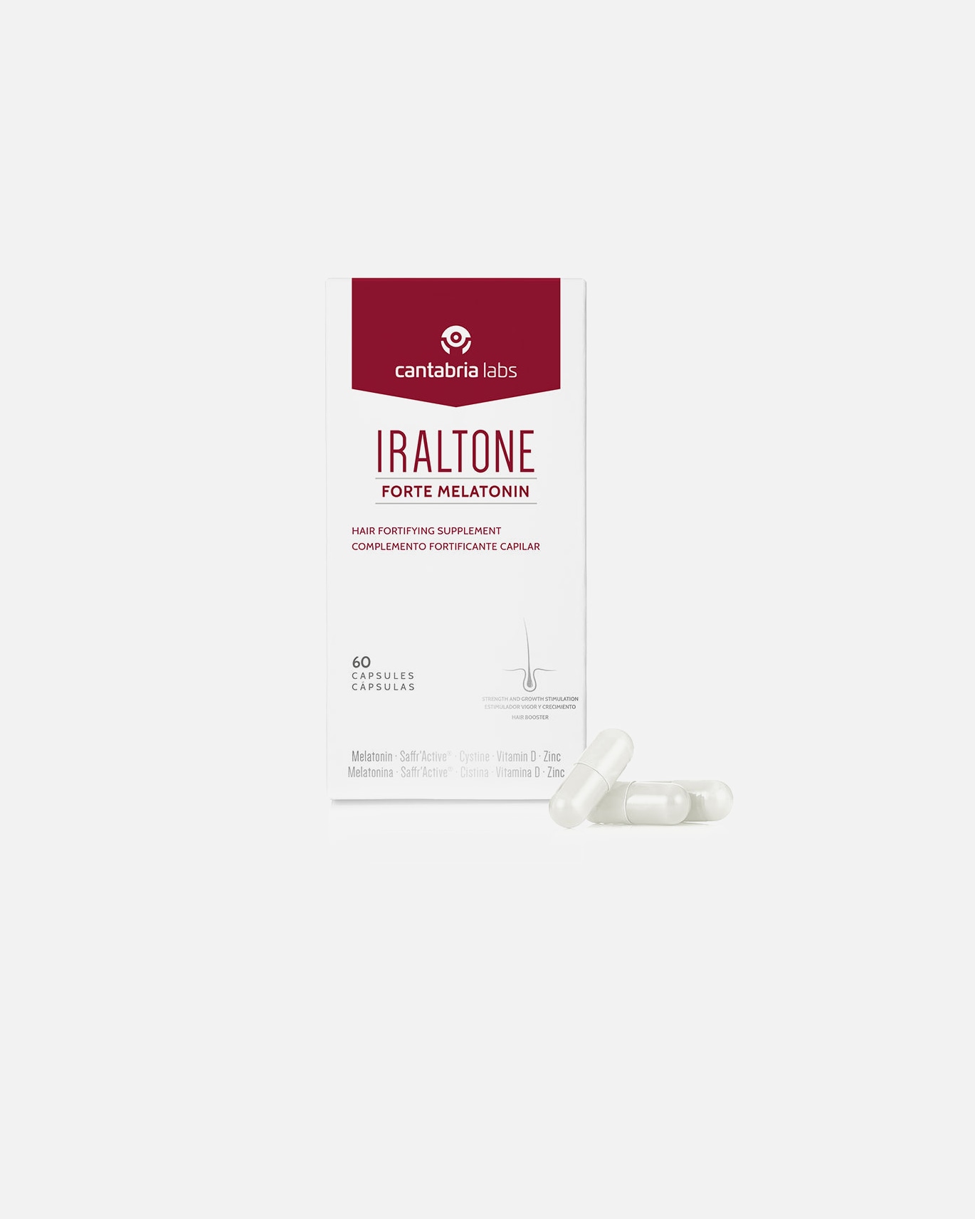 Vitamine für Unisex IRALTONE IRALTONE FORTE MELATONIN-Kapseln 60 u