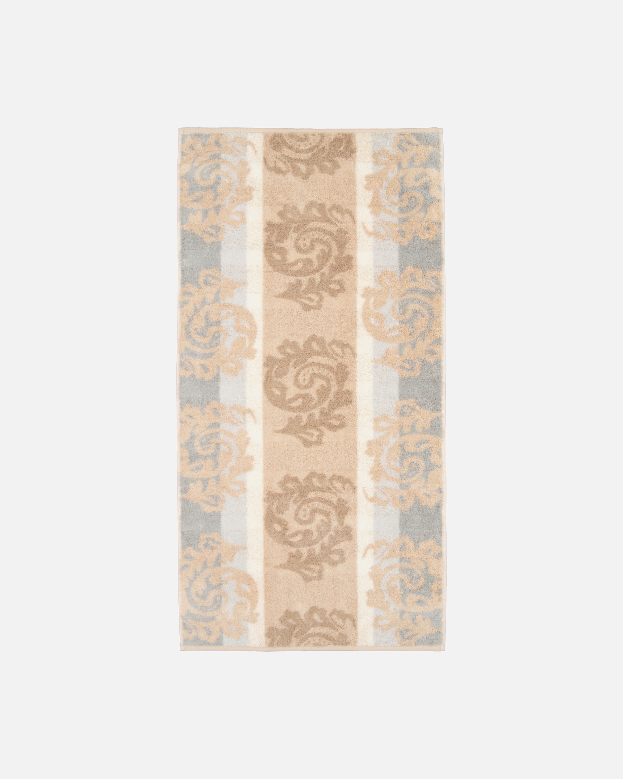 Handtuch für Unisex Cawö Cawö Handtücher Noblesse Cashmere Jacquard 1057 sand - 33 Handtuch 50x100 cm